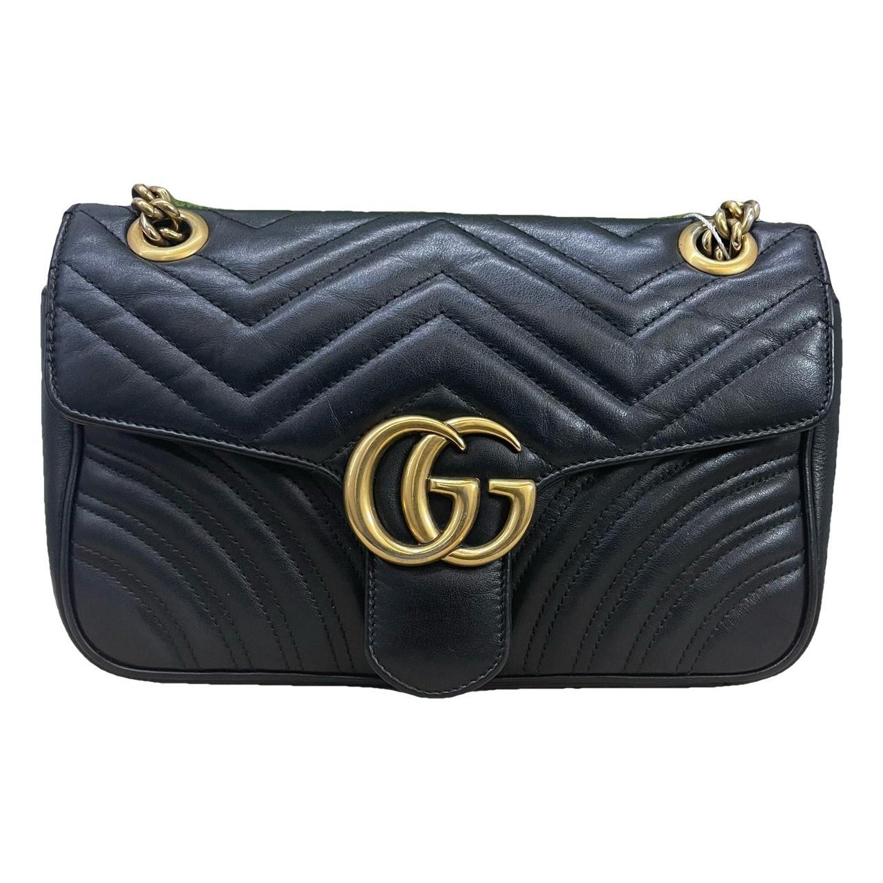 GG Marmont Flap leather handbag