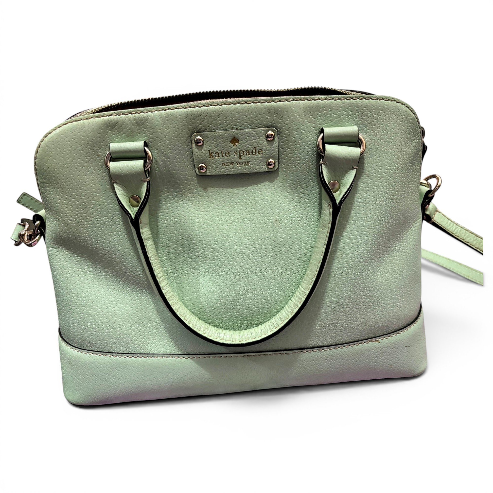 Leather handbag