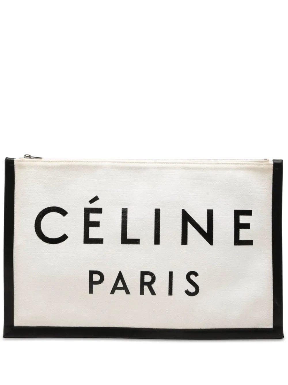 2018 Canvas Logo clutch bag