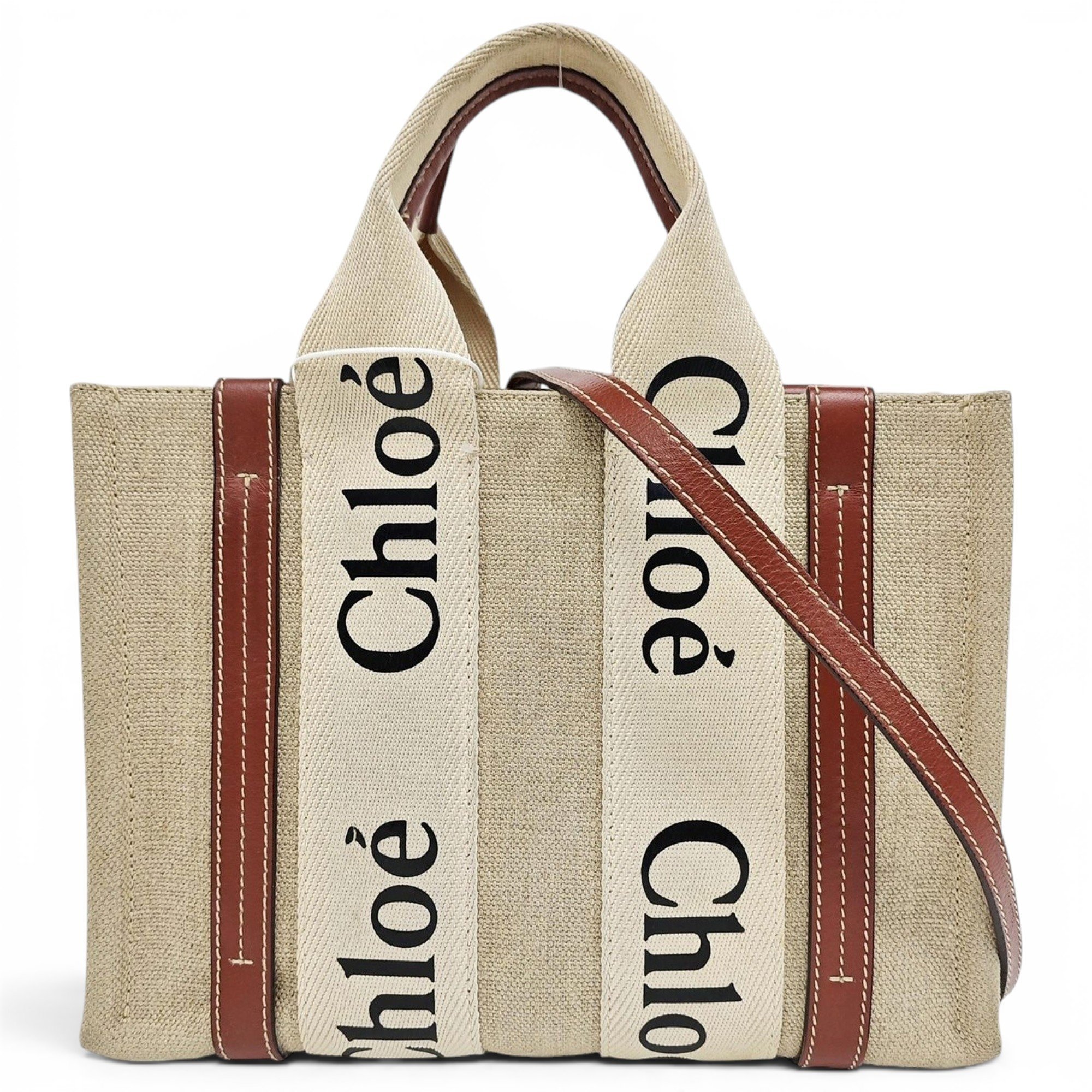 Woody cloth handbag