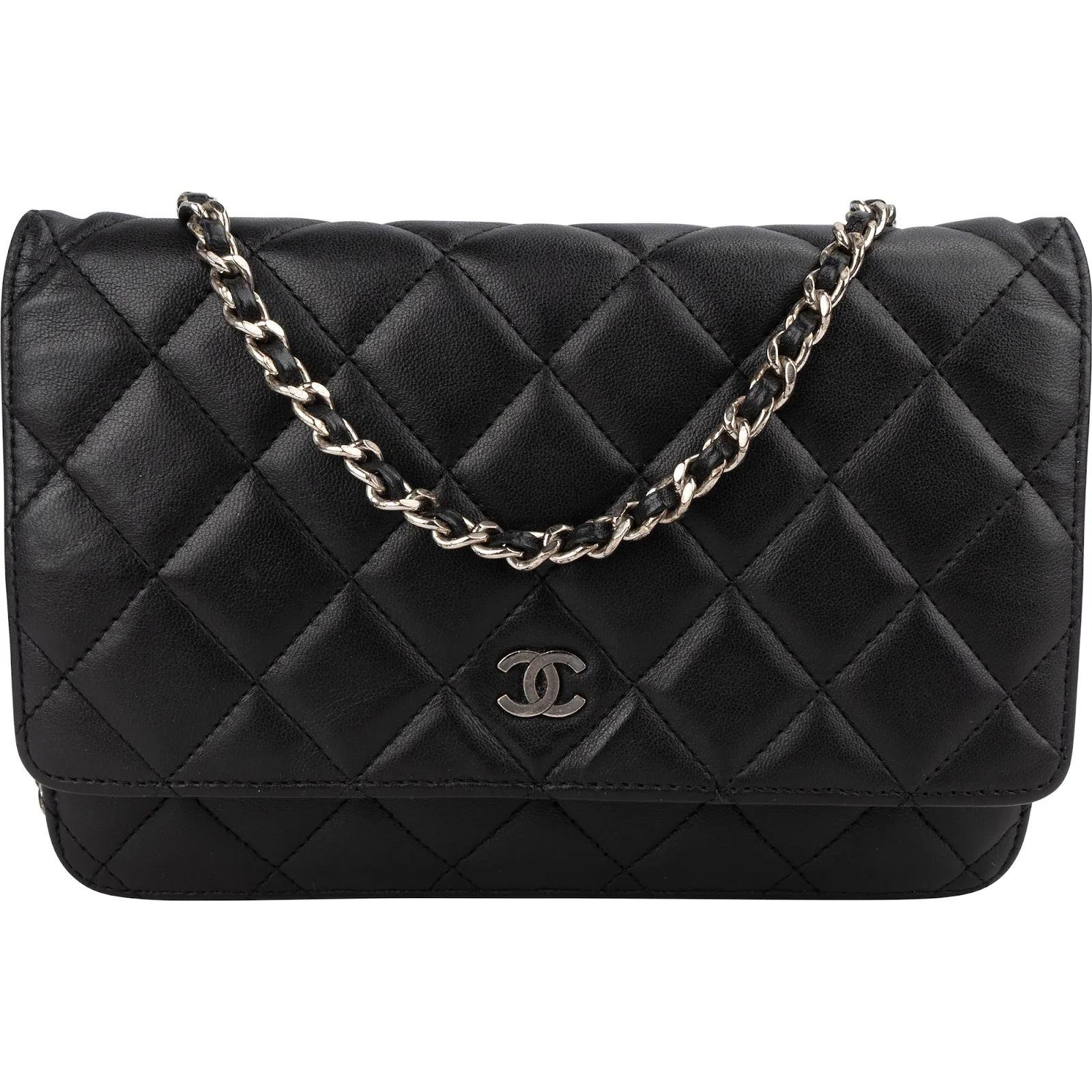 Wallet On Chain Timeless/Classique leather crossbody bag