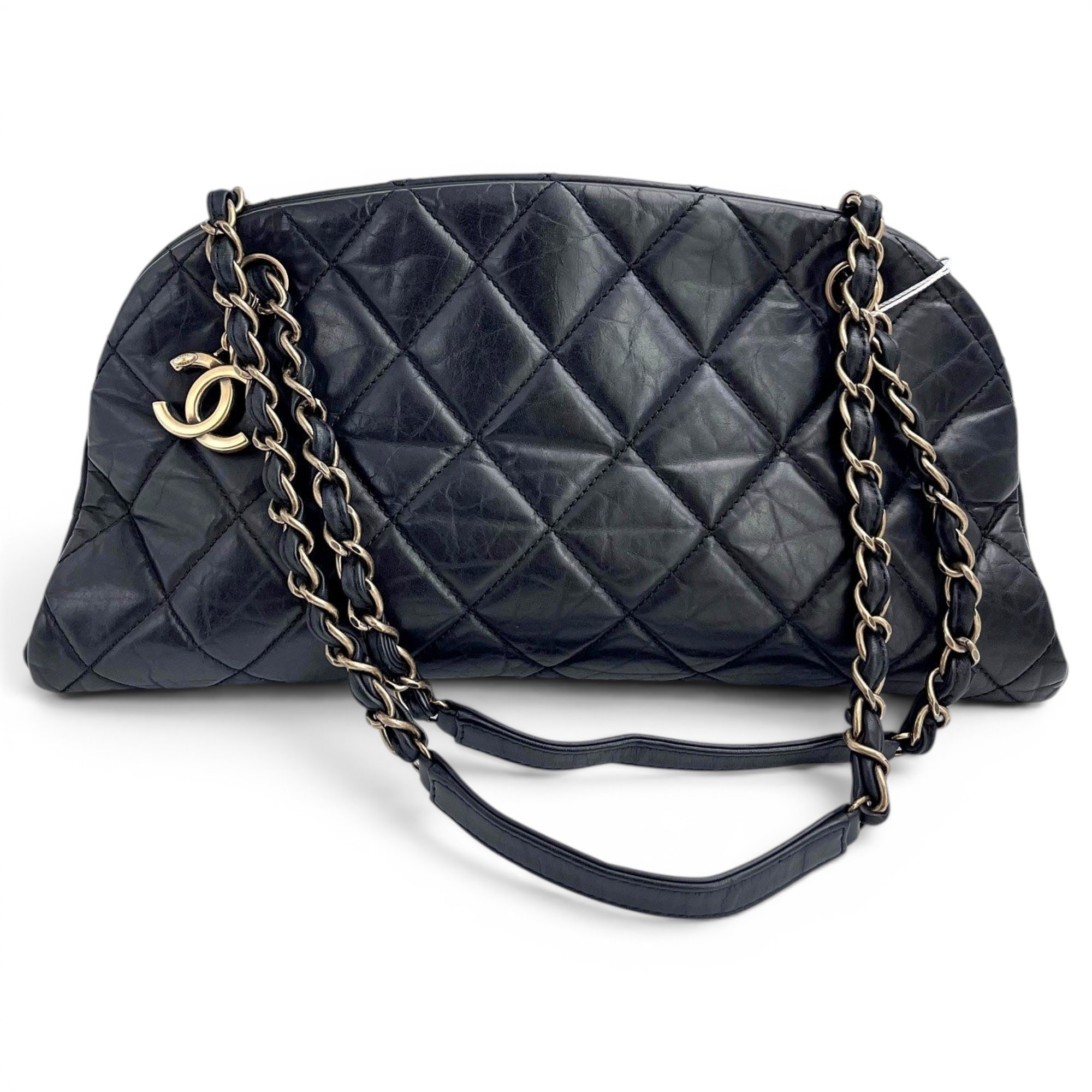Mademoiselle leather handbag