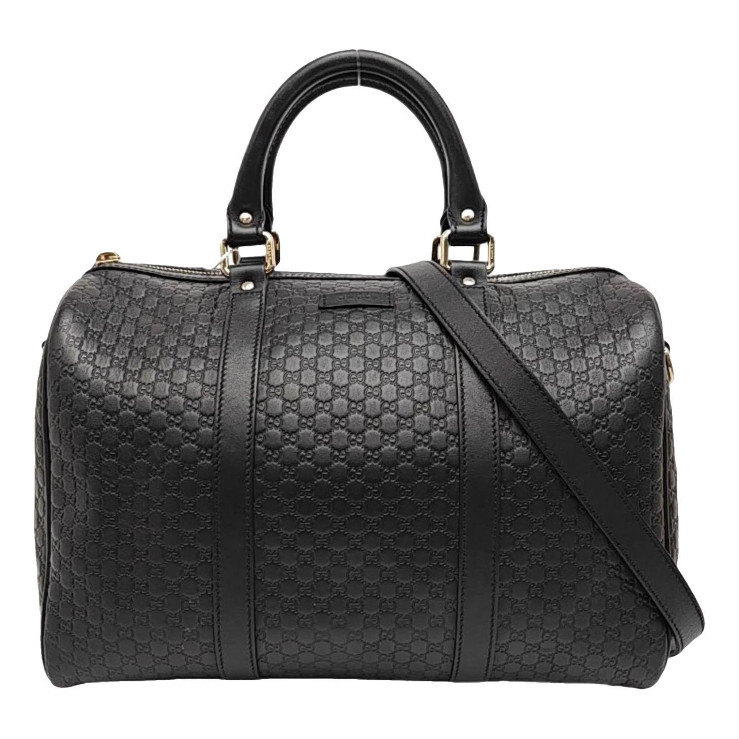 Boston leather handbag