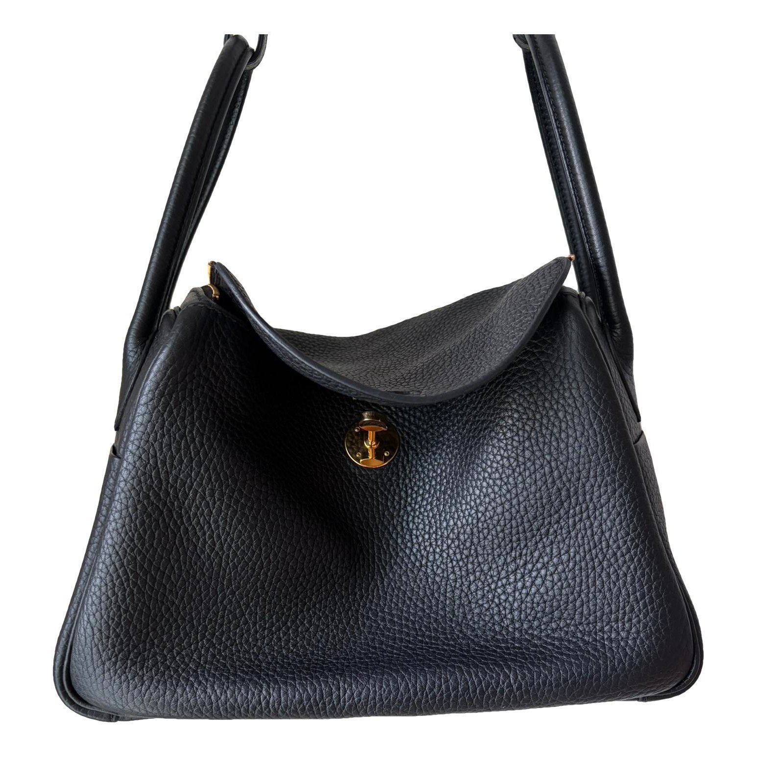Lindy leather handbag