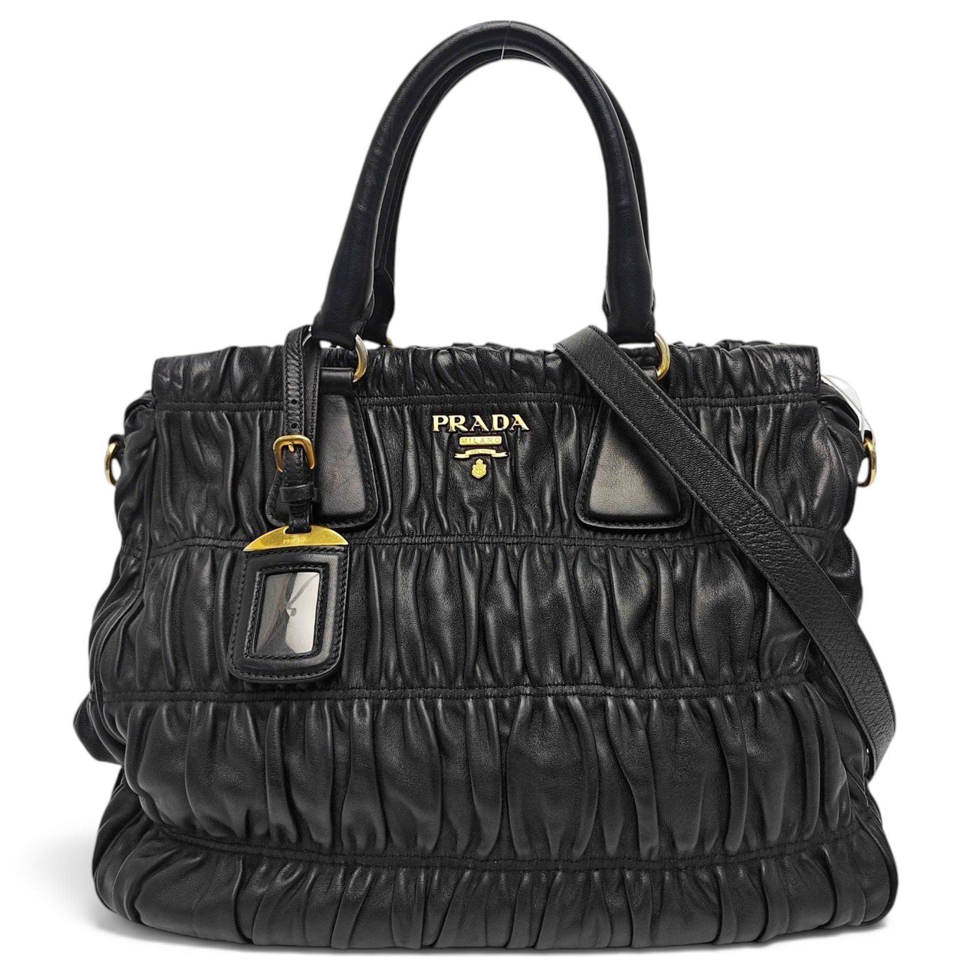 Leather handbag