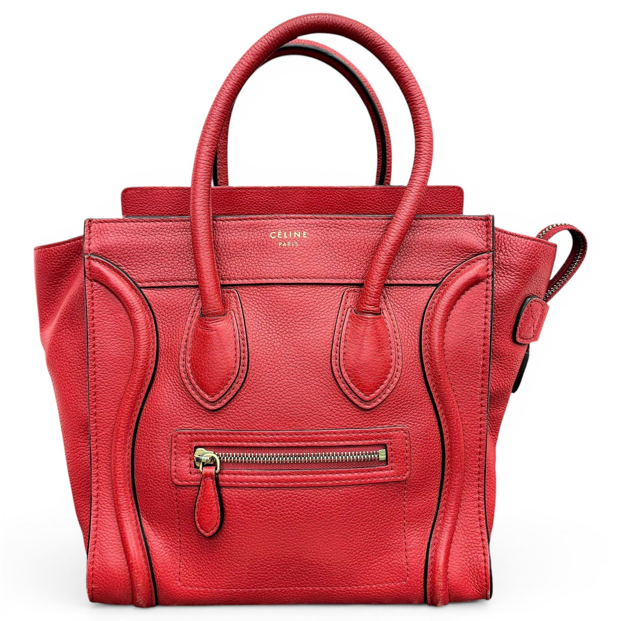 Luggage leather handbag
