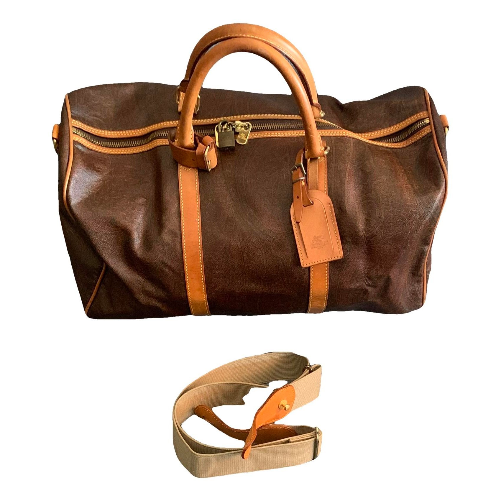 Leather 48h bag