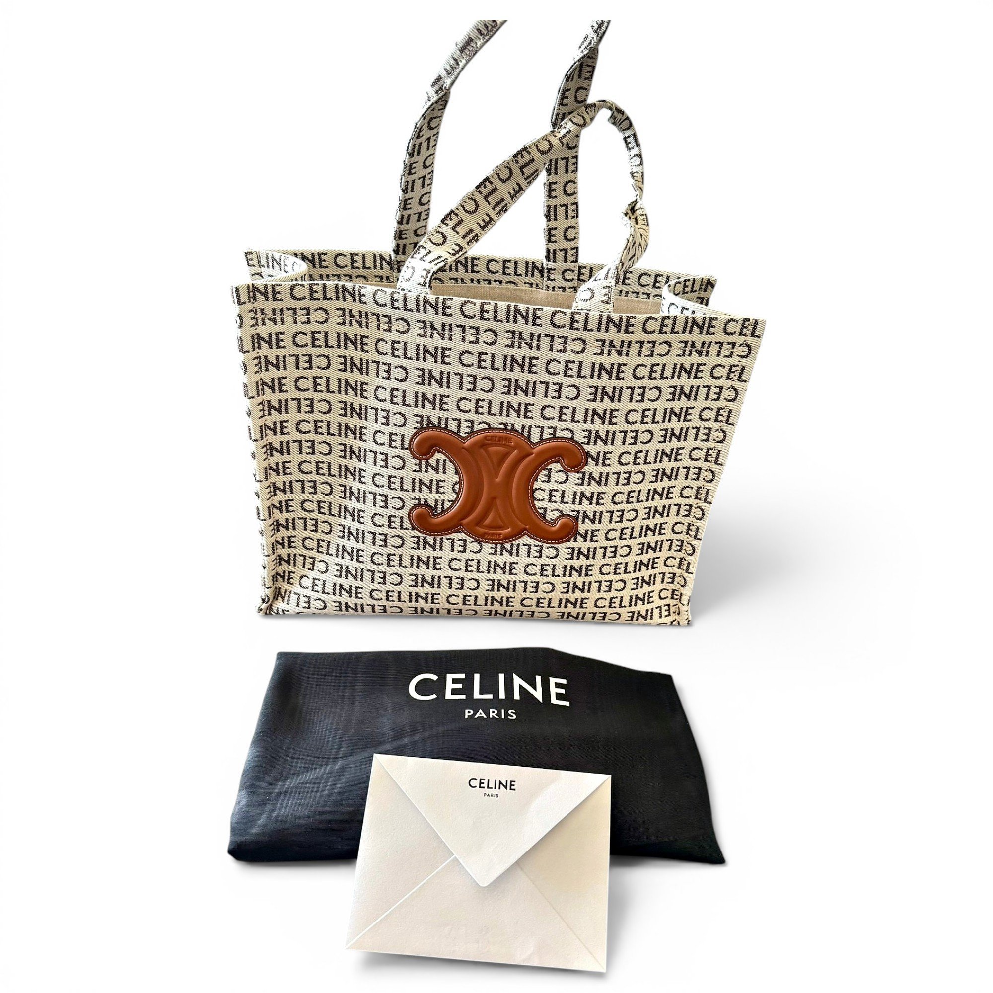 Cabas Horizotal cloth tote