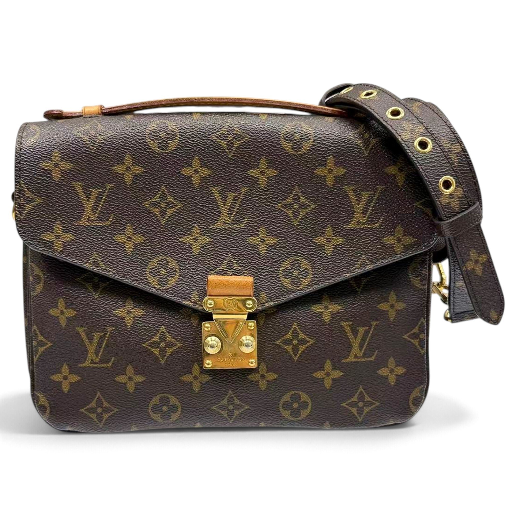 Metis leather crossbody bag