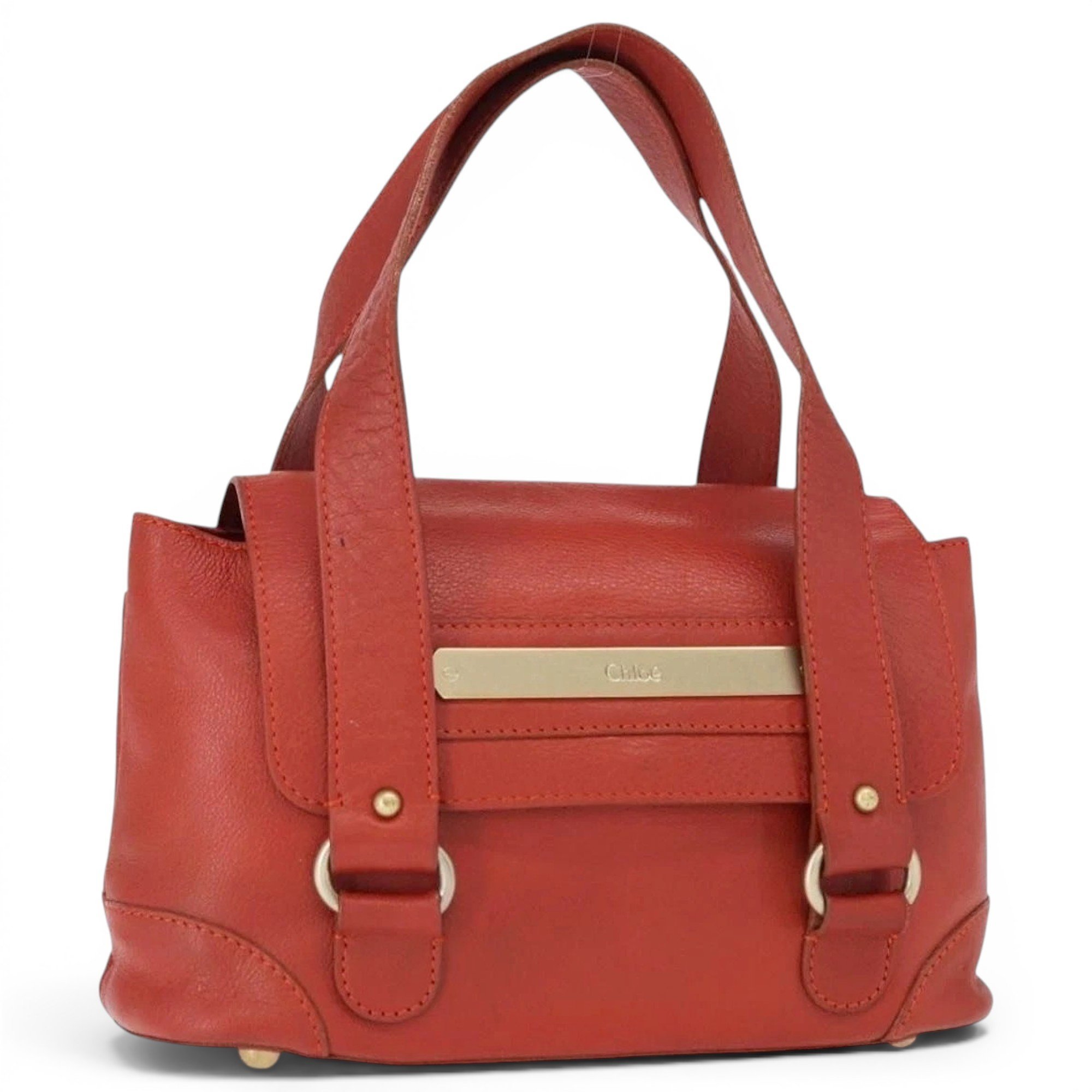 Leather handbag