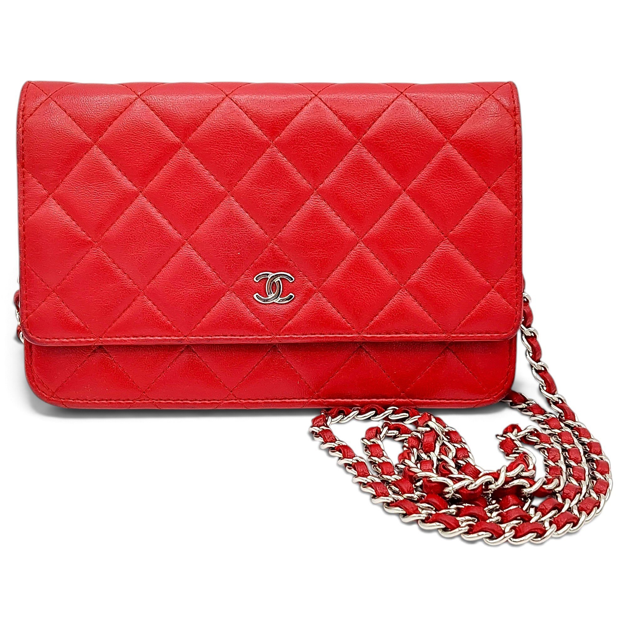 Wallet On Chain Timeless/Classique leather crossbody bag