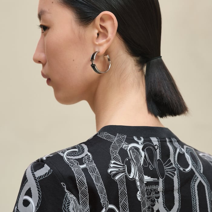 Gris Charbon "Palefroi Remix" Straight T-shirt