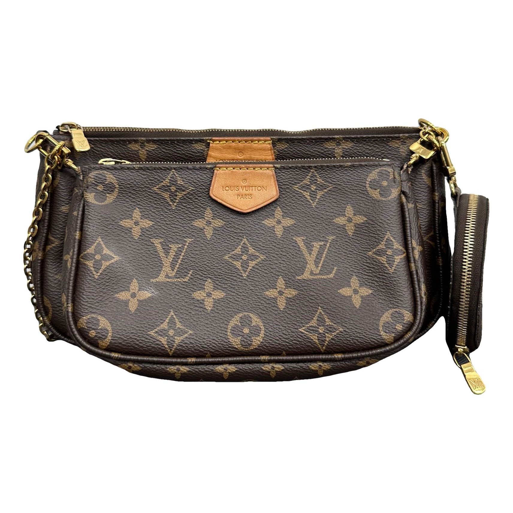 Multi Pochette Accessoires leather handbag
