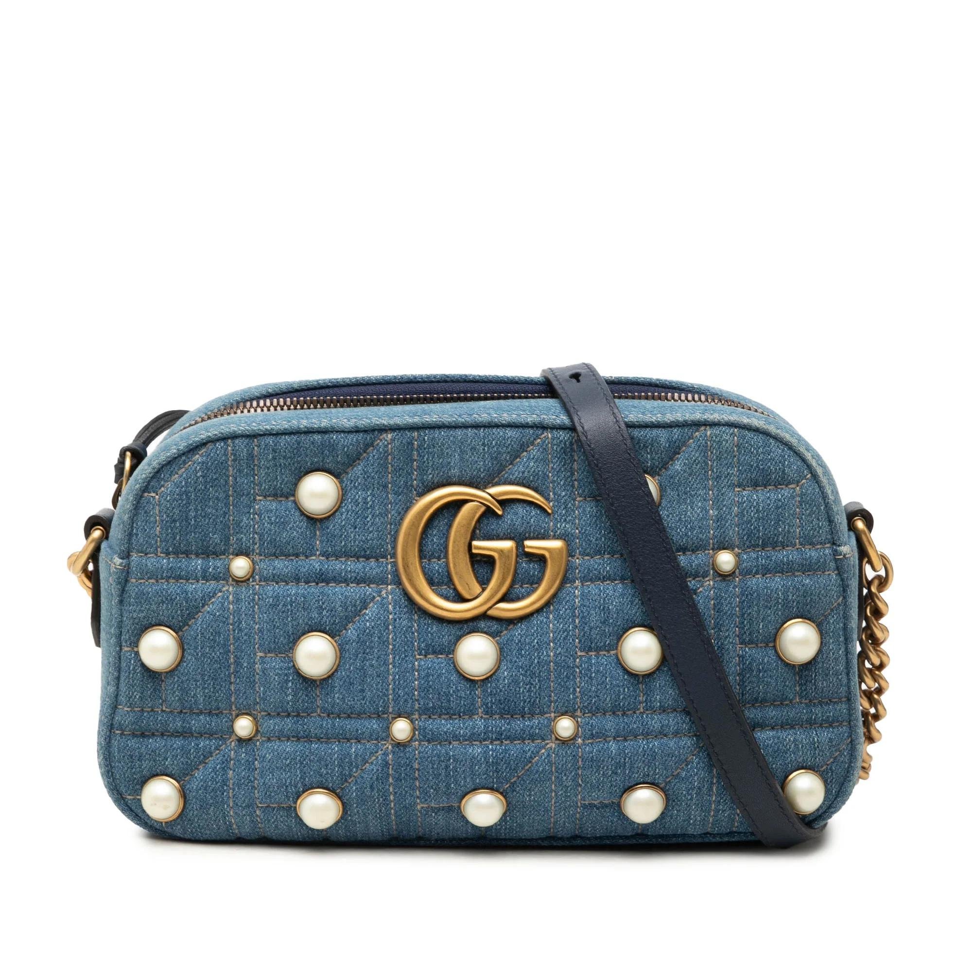 GG Marmont leather crossbody bag
