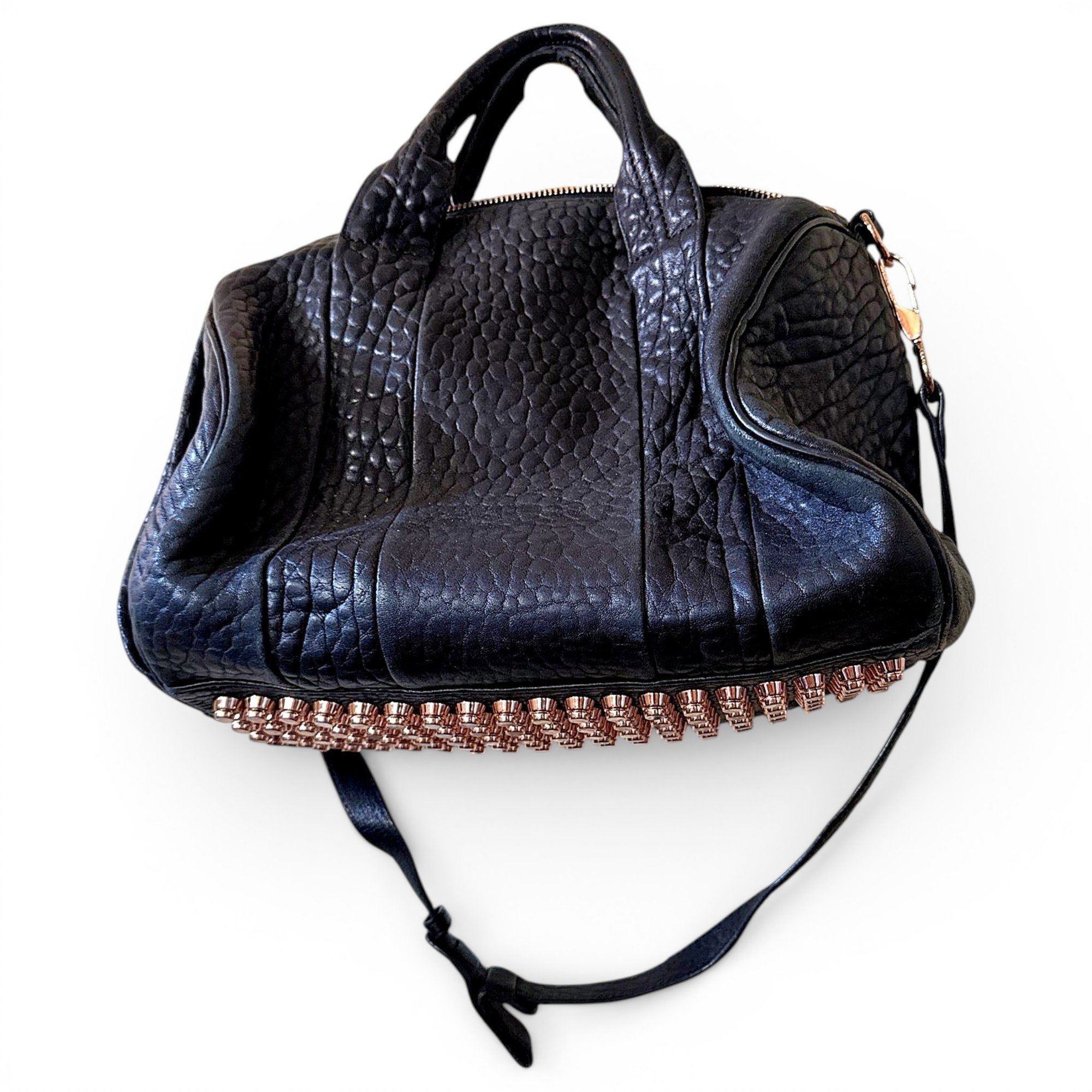 Rocco leather handbag