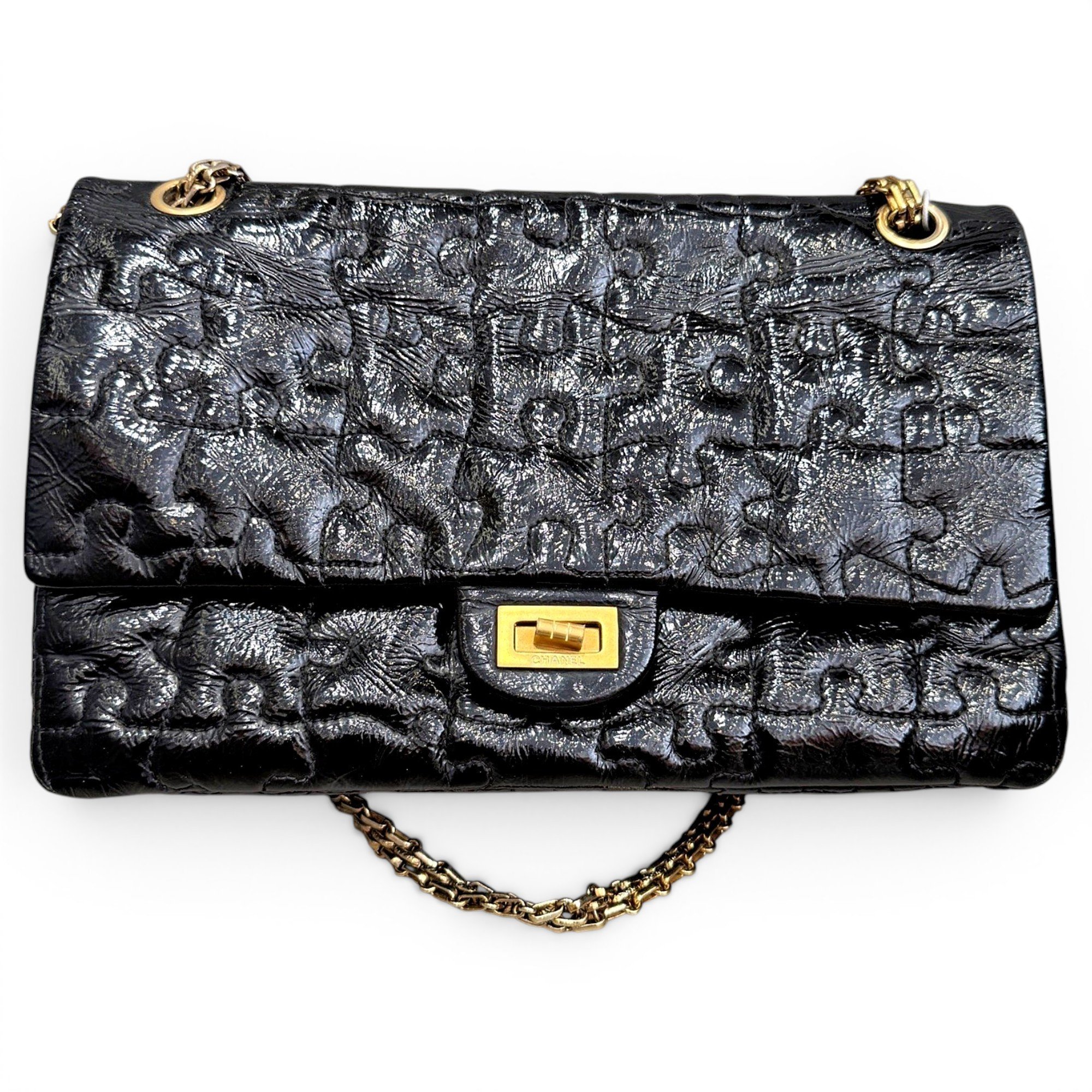 2.55 patent leather crossbody bag