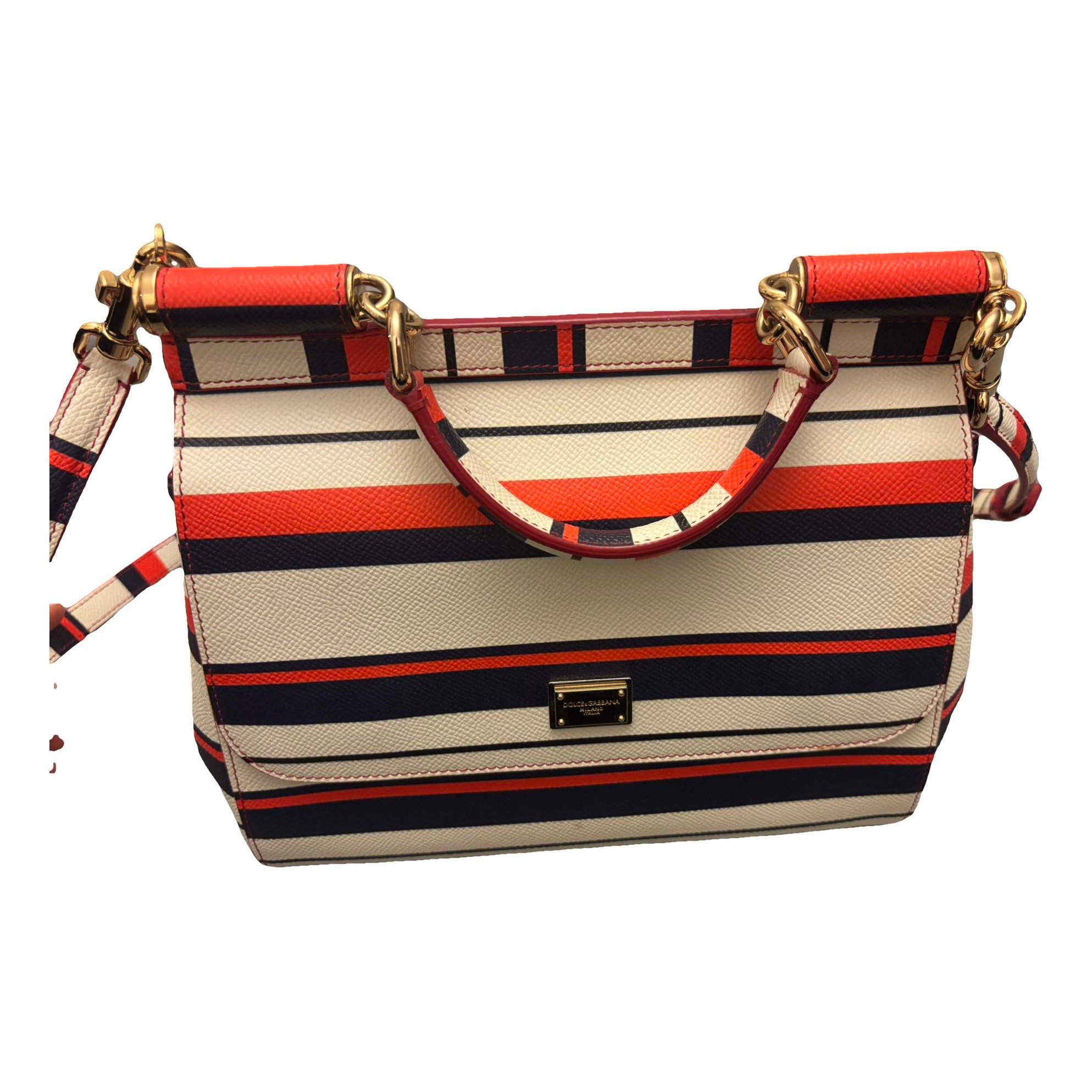Dolce & Gabbana Sicily leather handbag