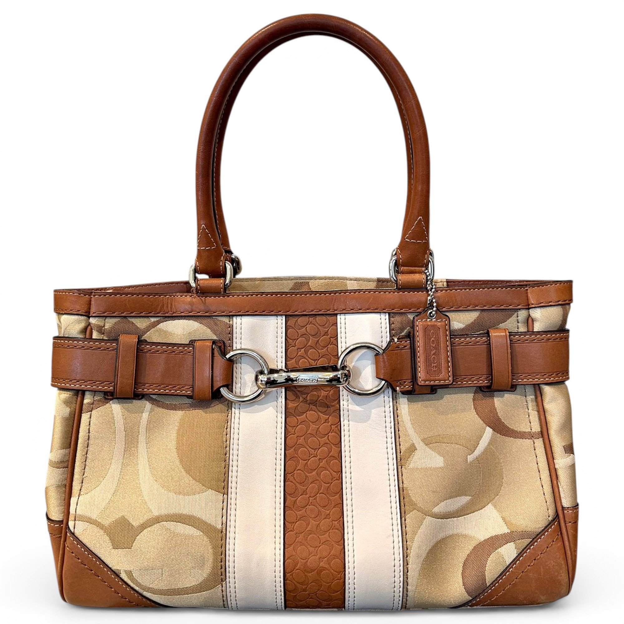 Leather handbag