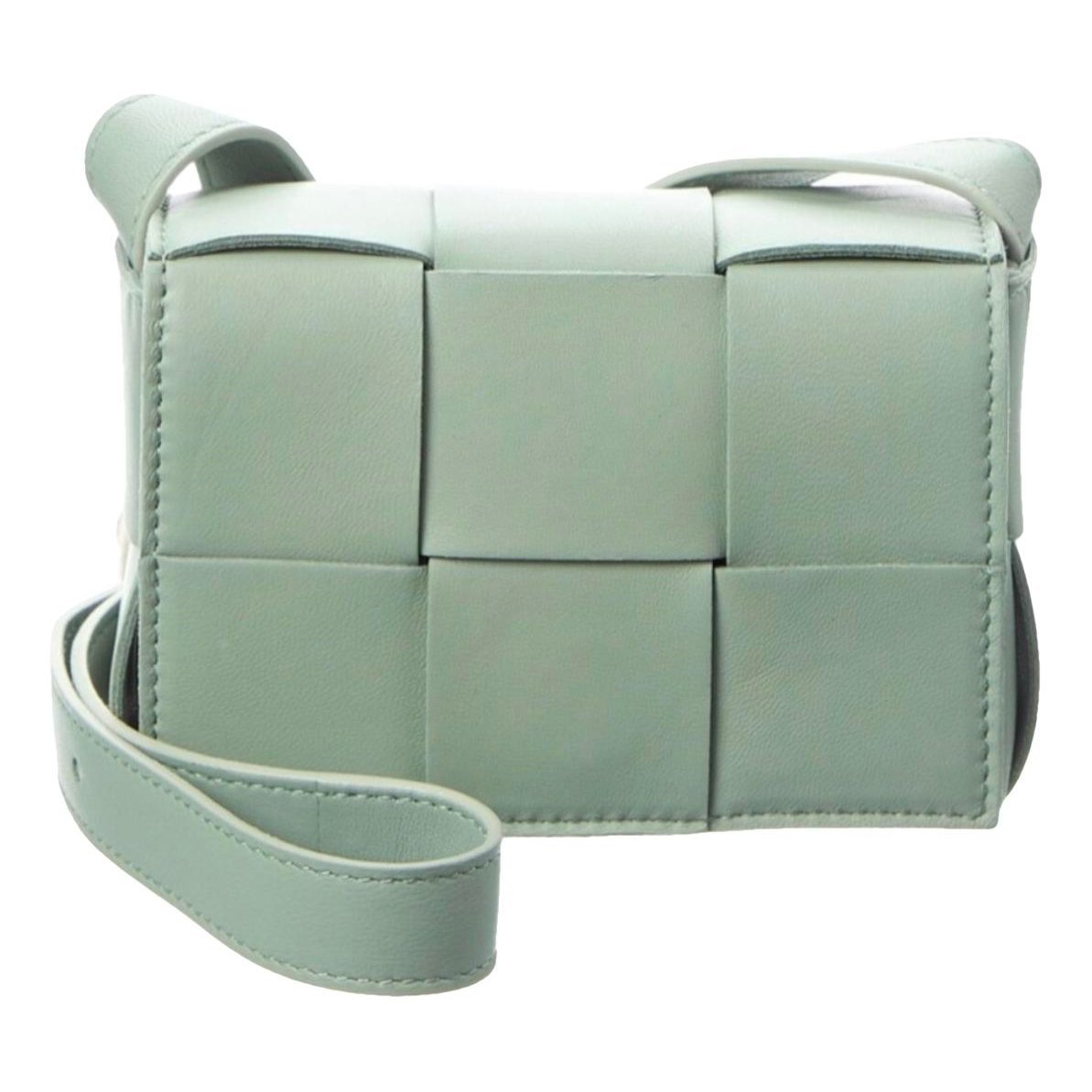 Cassette leather crossbody bag