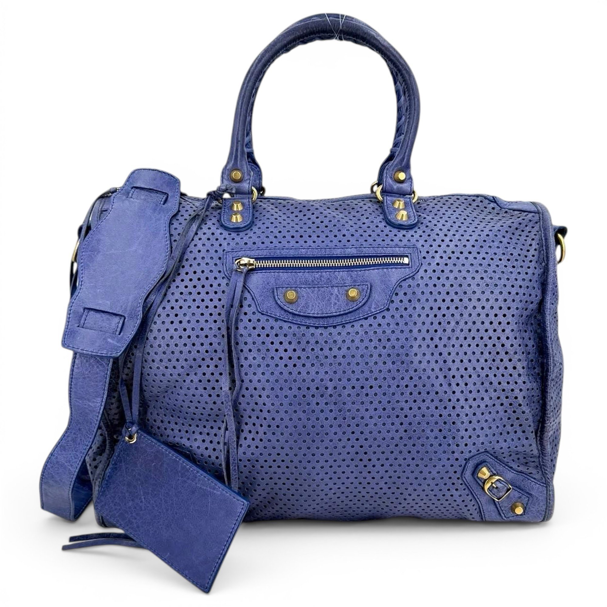 Leather handbag