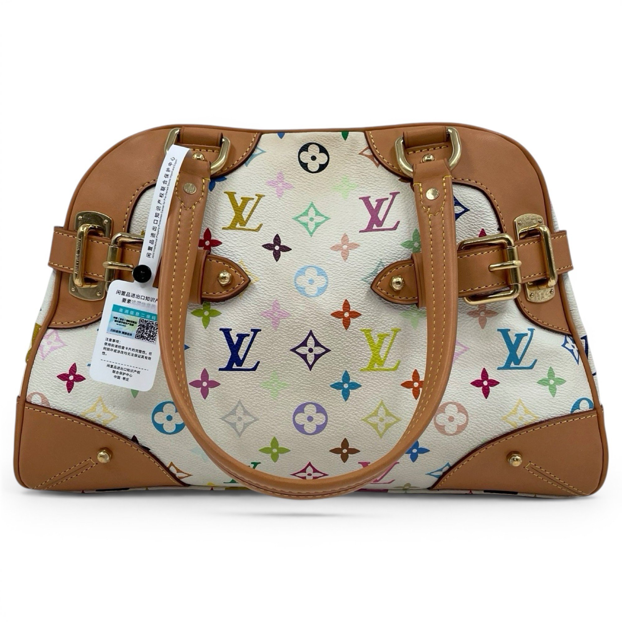 Audra leather handbag