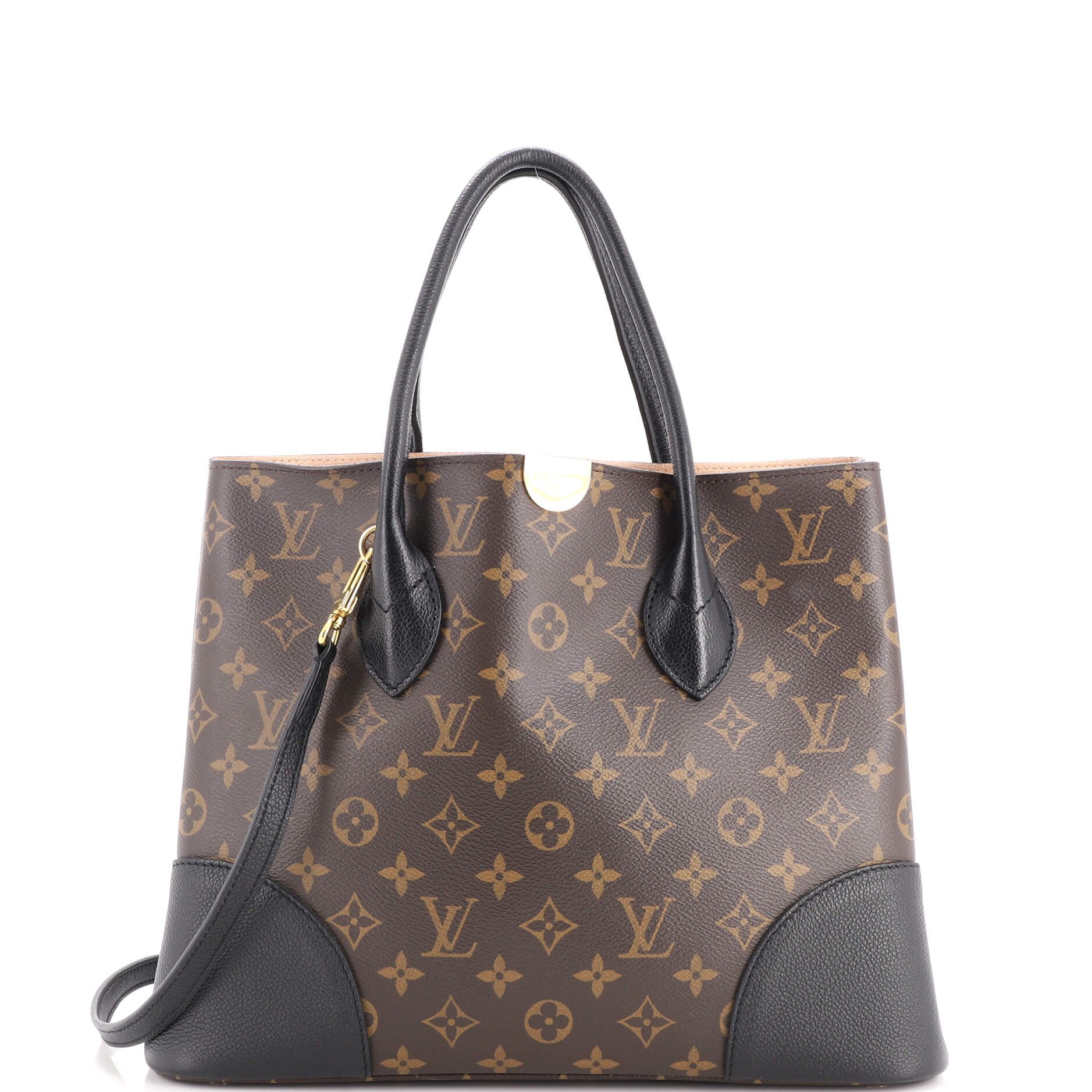 Flandrin Handbag Monogram Canvas and Leather