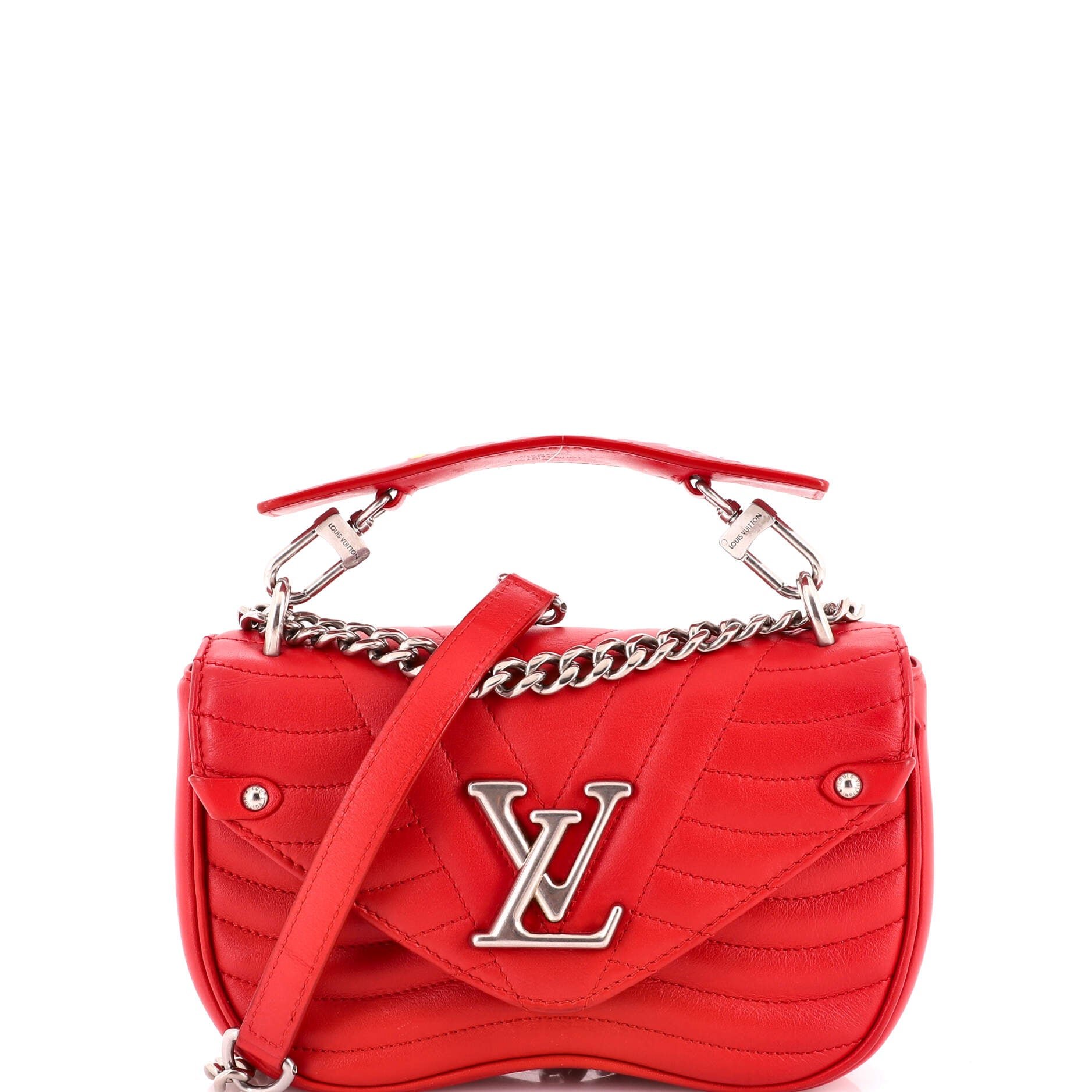 Louis Vuitton New Wave Chain Bag Quilted Leather PM