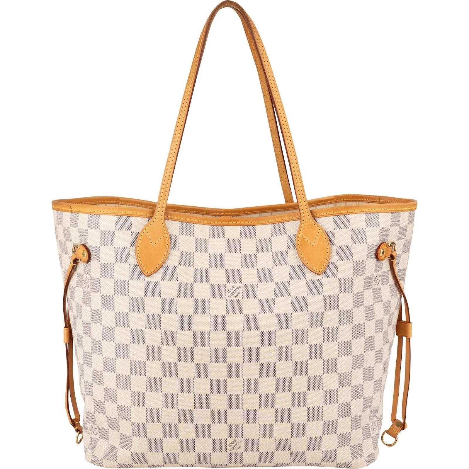 Neverfull leather handbag