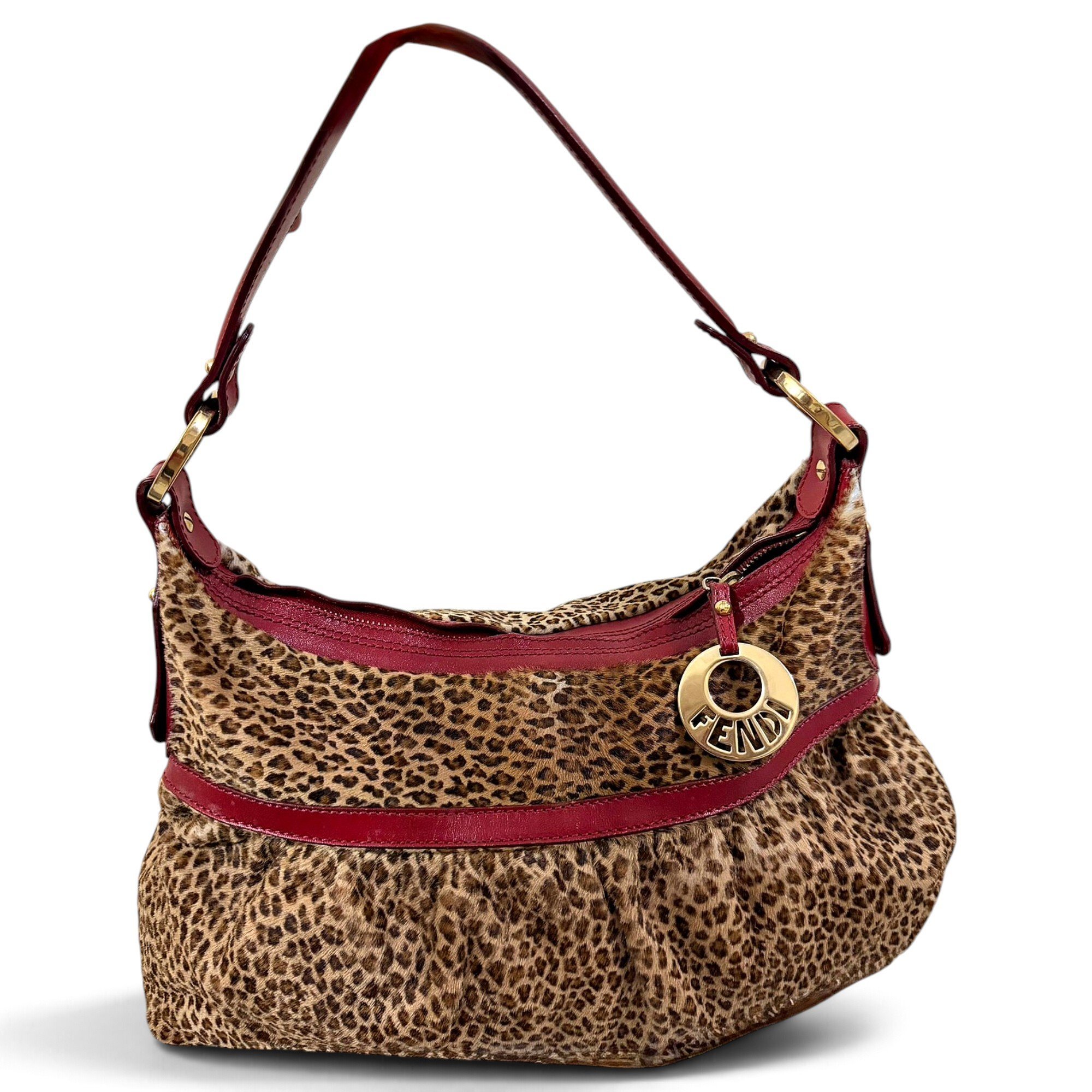 Fendi Chef pony-style calfskin handbag
