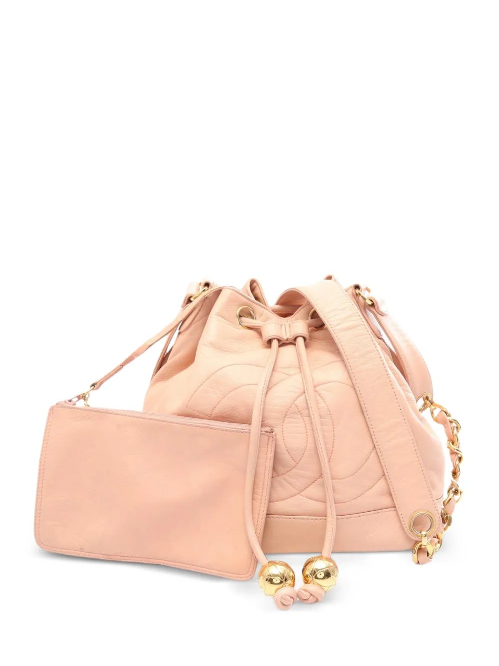2000s Kinchaku CC-logo bucket bag