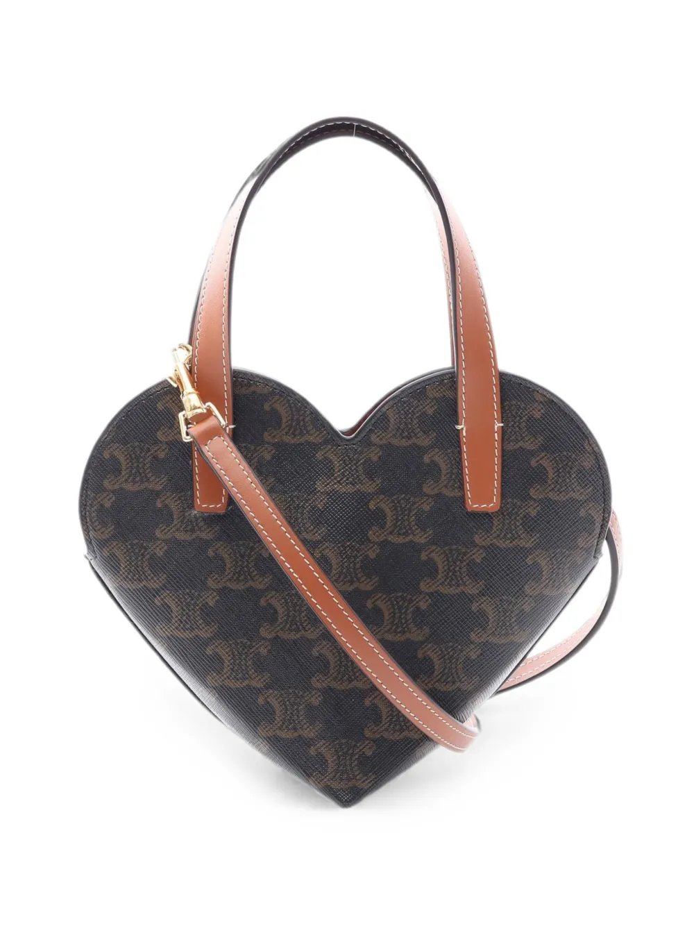 Triomphe heart tote bag