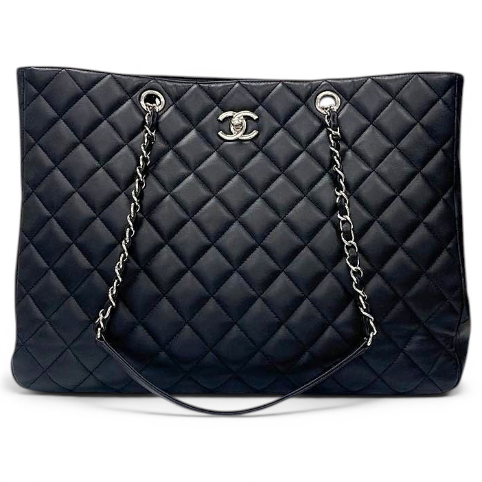 Leather tote