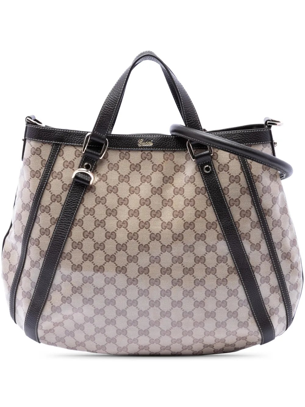 2016-2026 GG Crystal Abbey D Ring Convertible Tote satchel