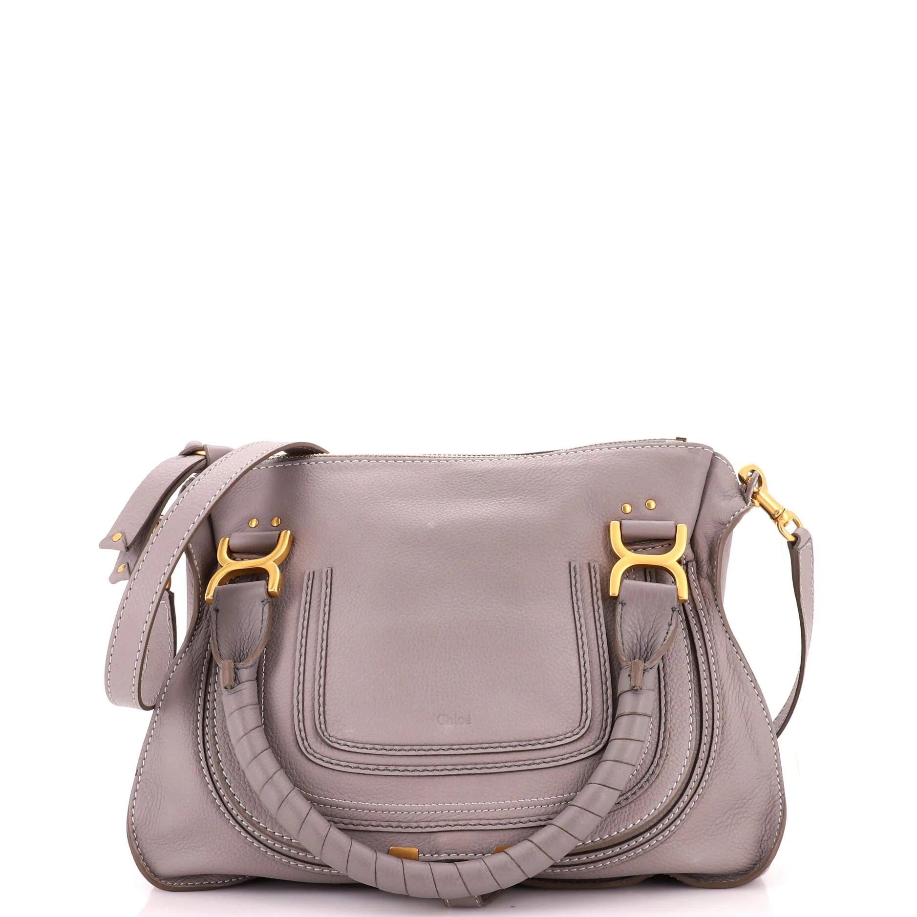 Leather satchel