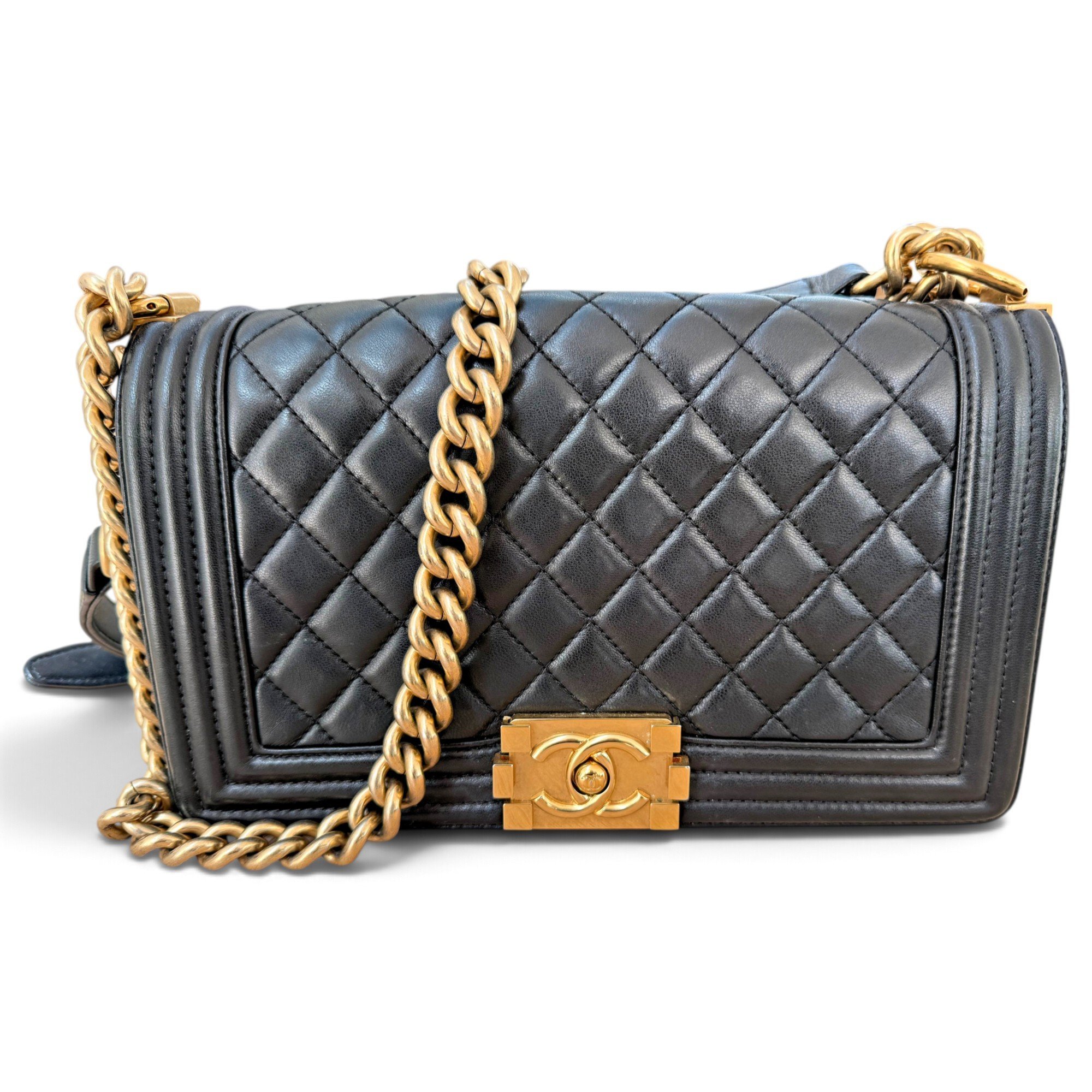 Boy leather handbag