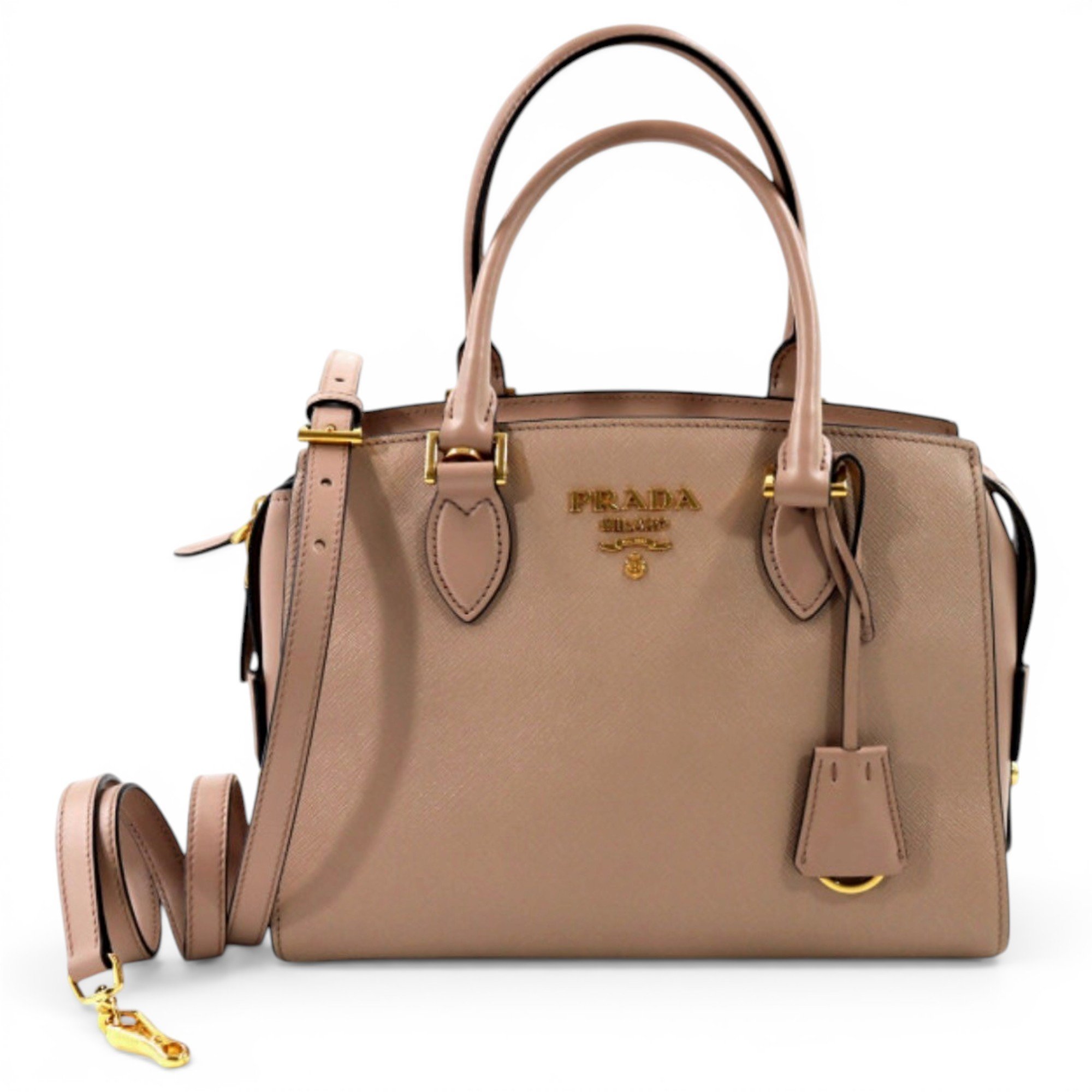 Galleria leather handbag