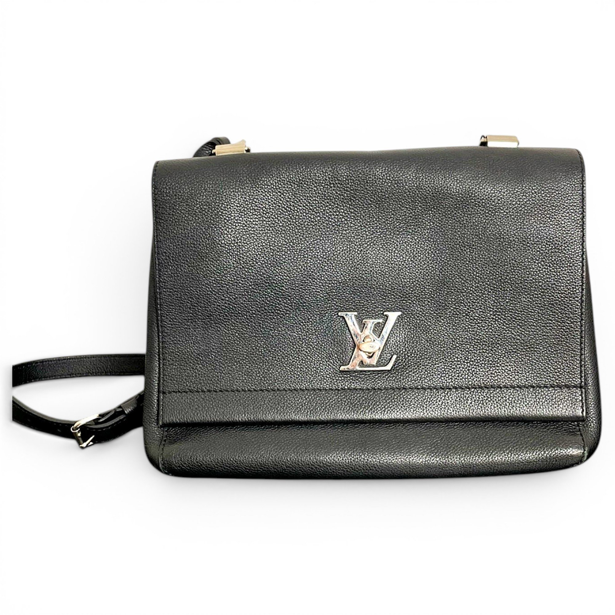 Lockme leather crossbody bag