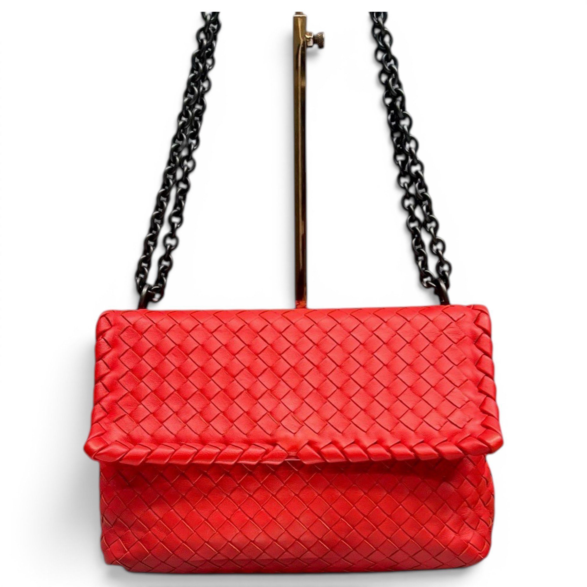 Olimpia leather crossbody bag