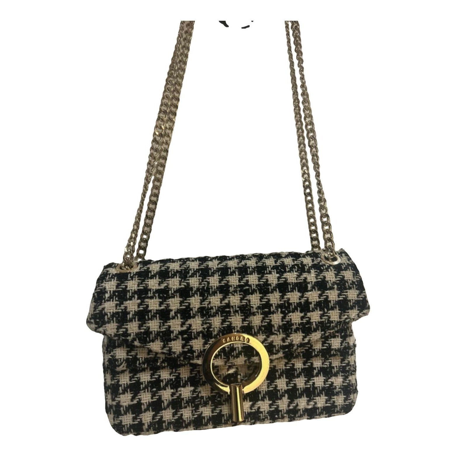 Sandro Yza tweed handbag