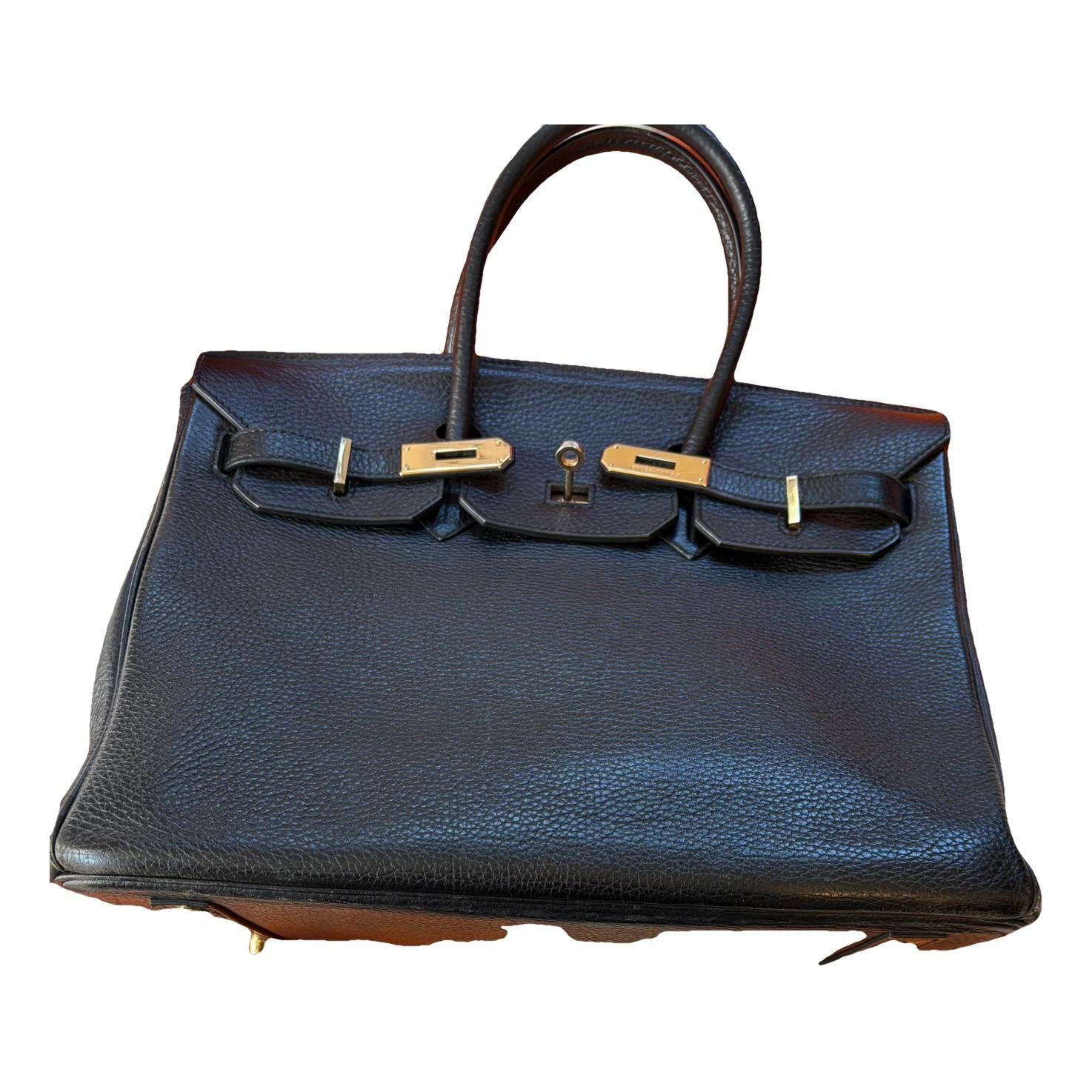 Hermes Birkin 35 Handbag Togo Leather 2008