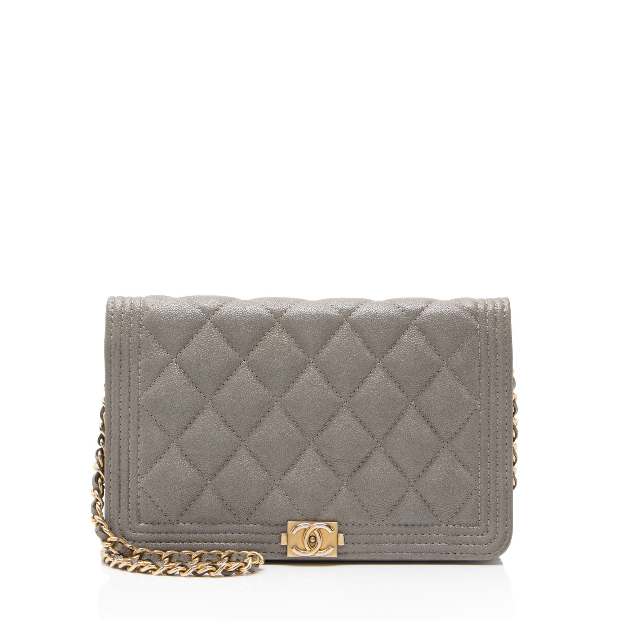 Boy leather crossbody bag