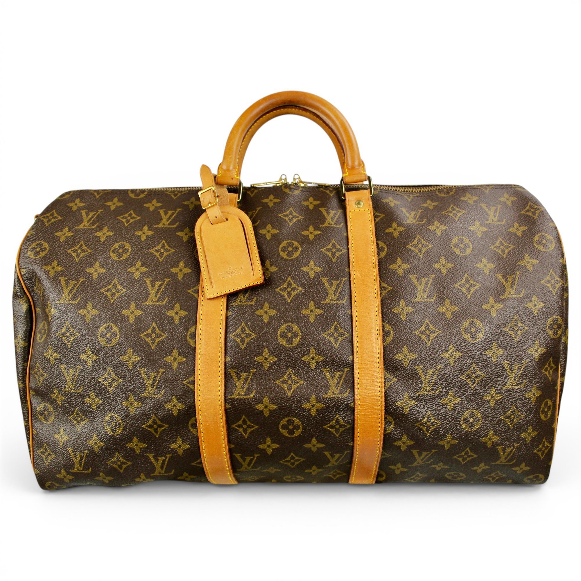 Keepall leather 48h bag
