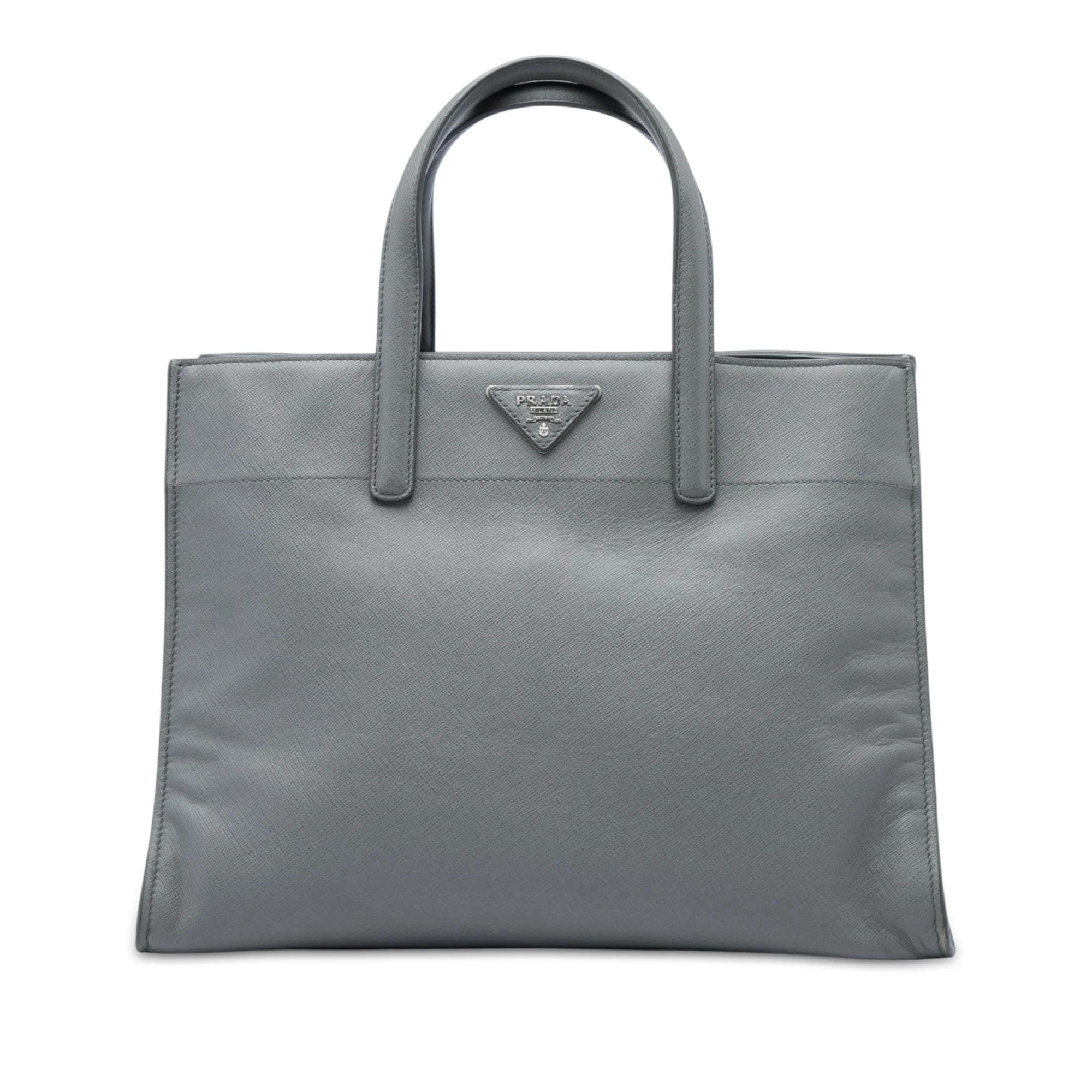 Prada Pocket leather handbag
