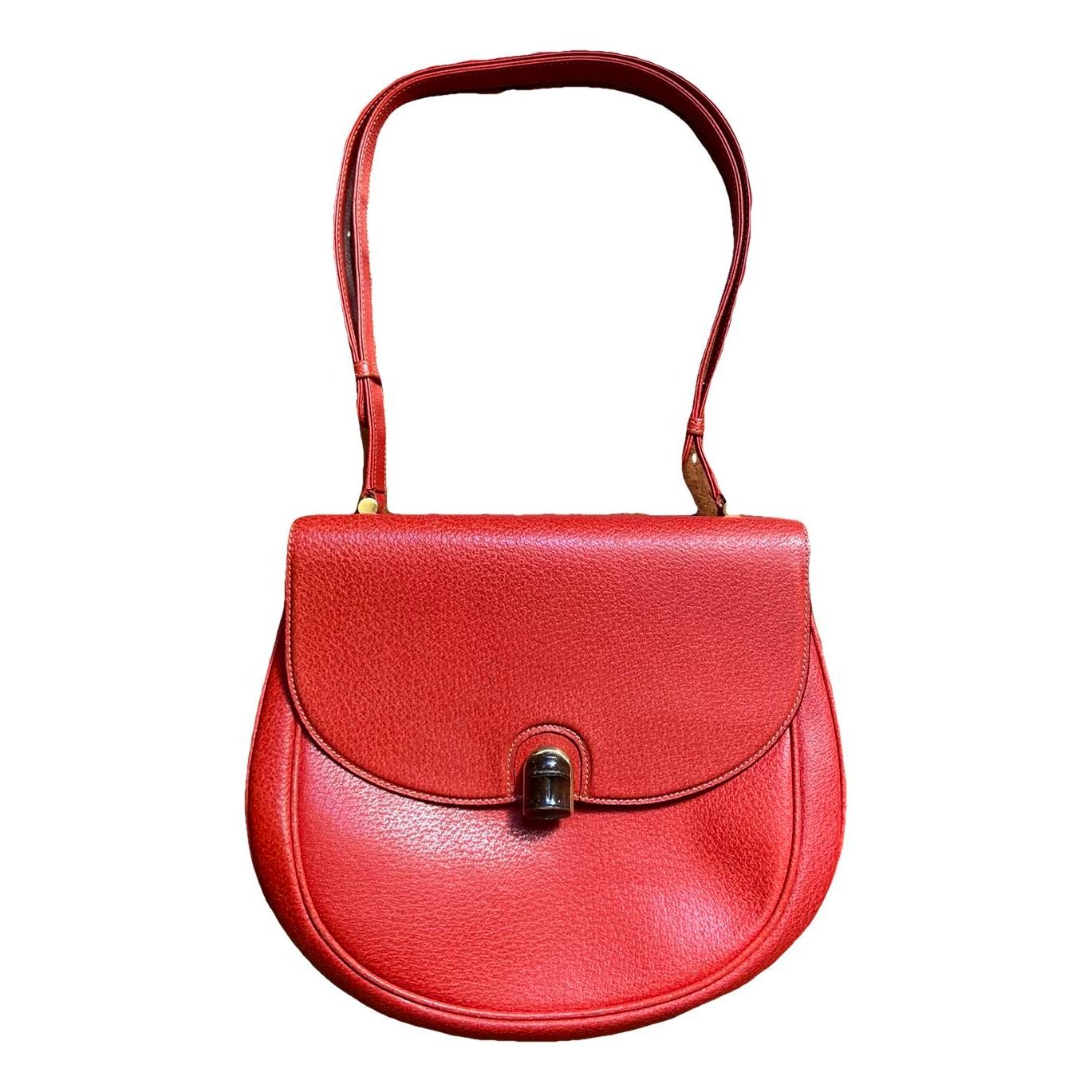 Bamboo leather handbag