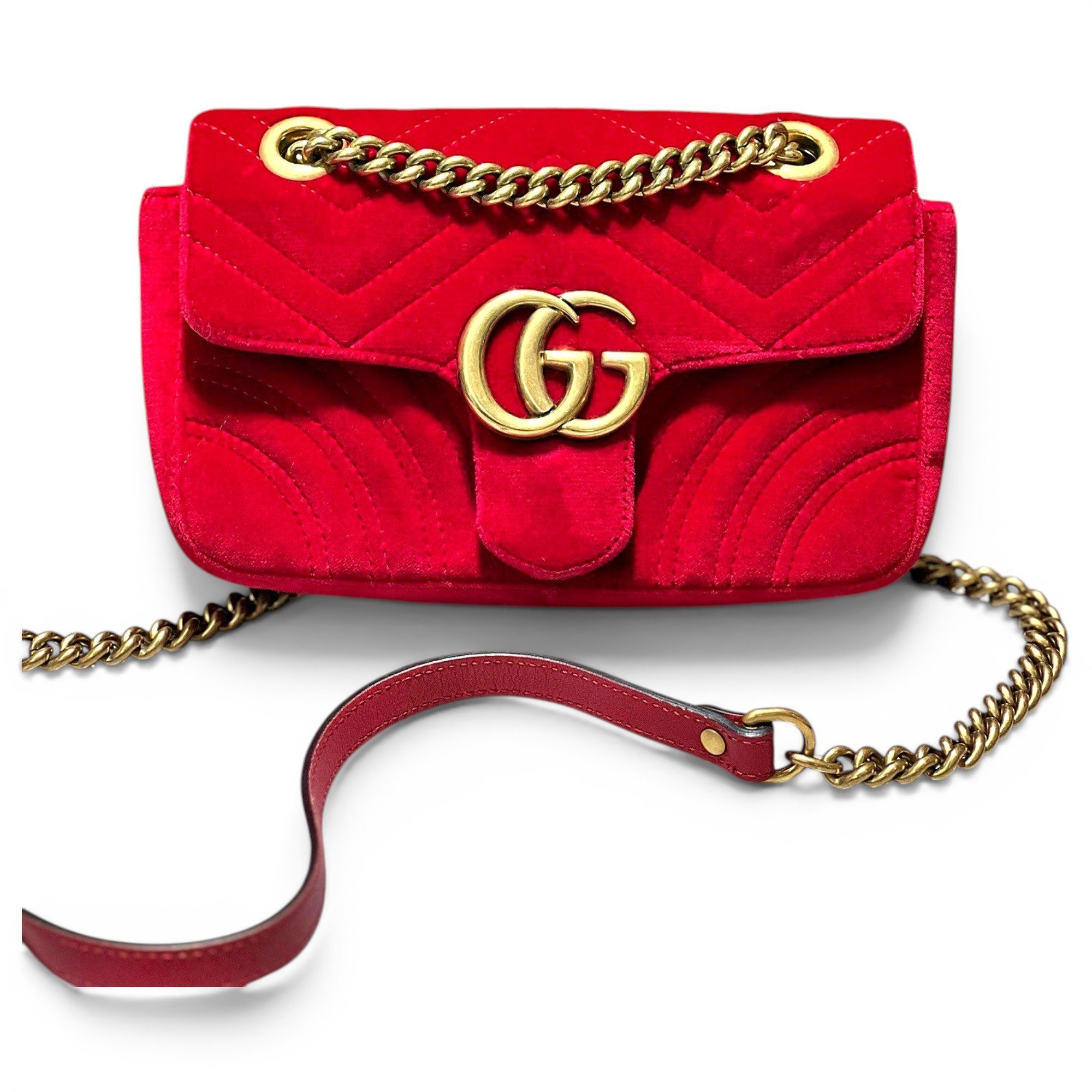 Marmont velvet handbag