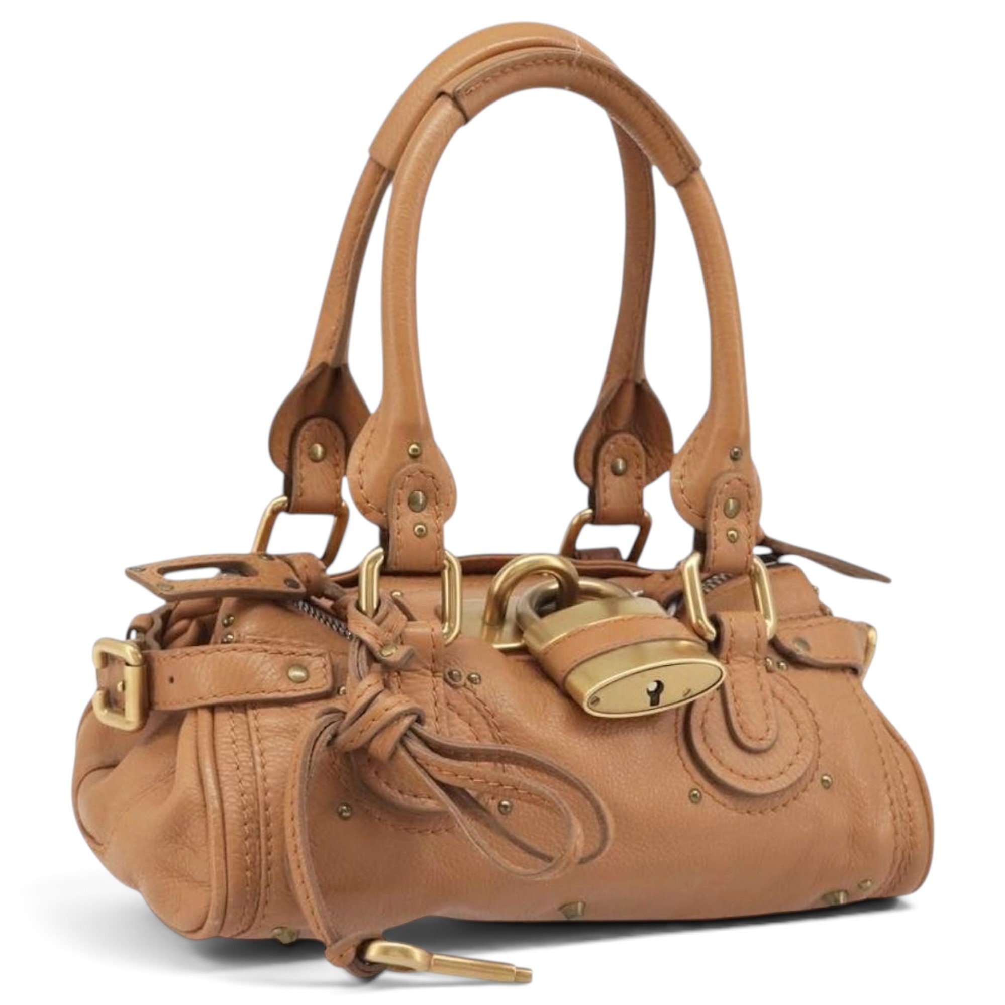 Chloe Paddington leather mini bag