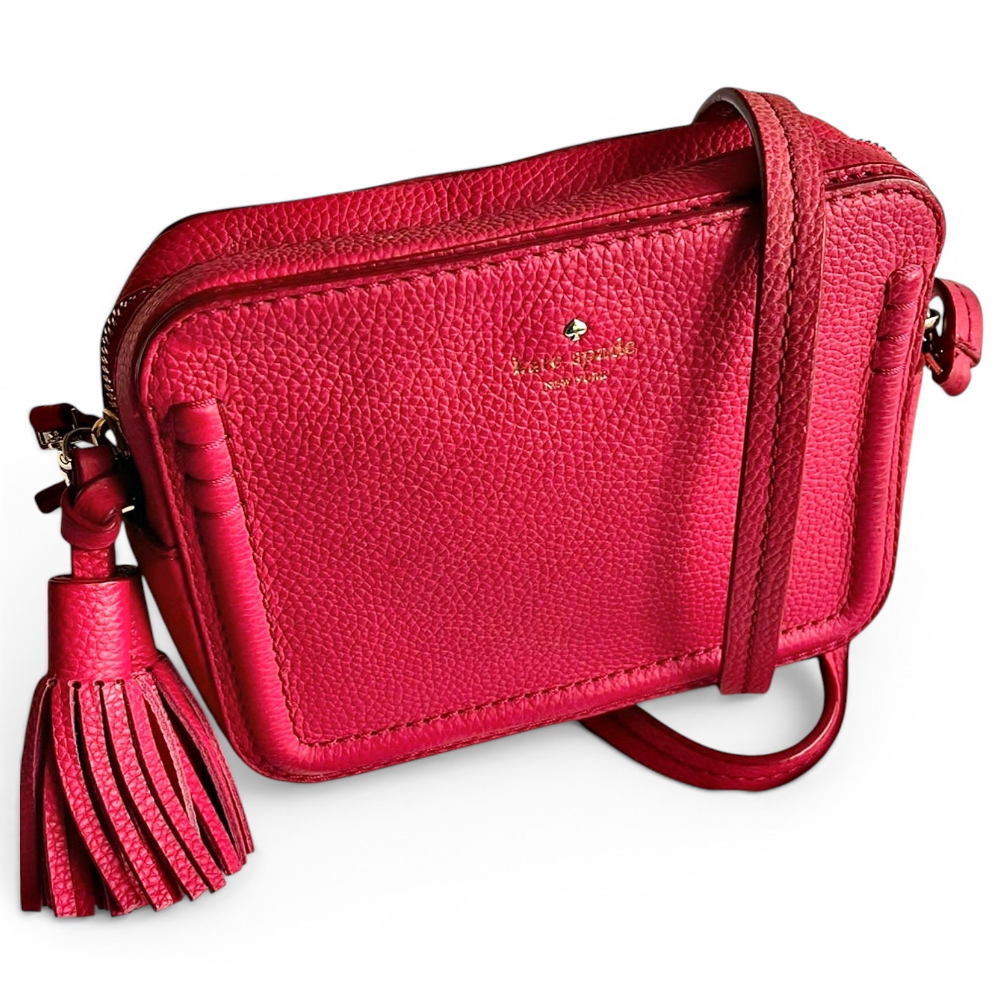 Leather crossbody bag