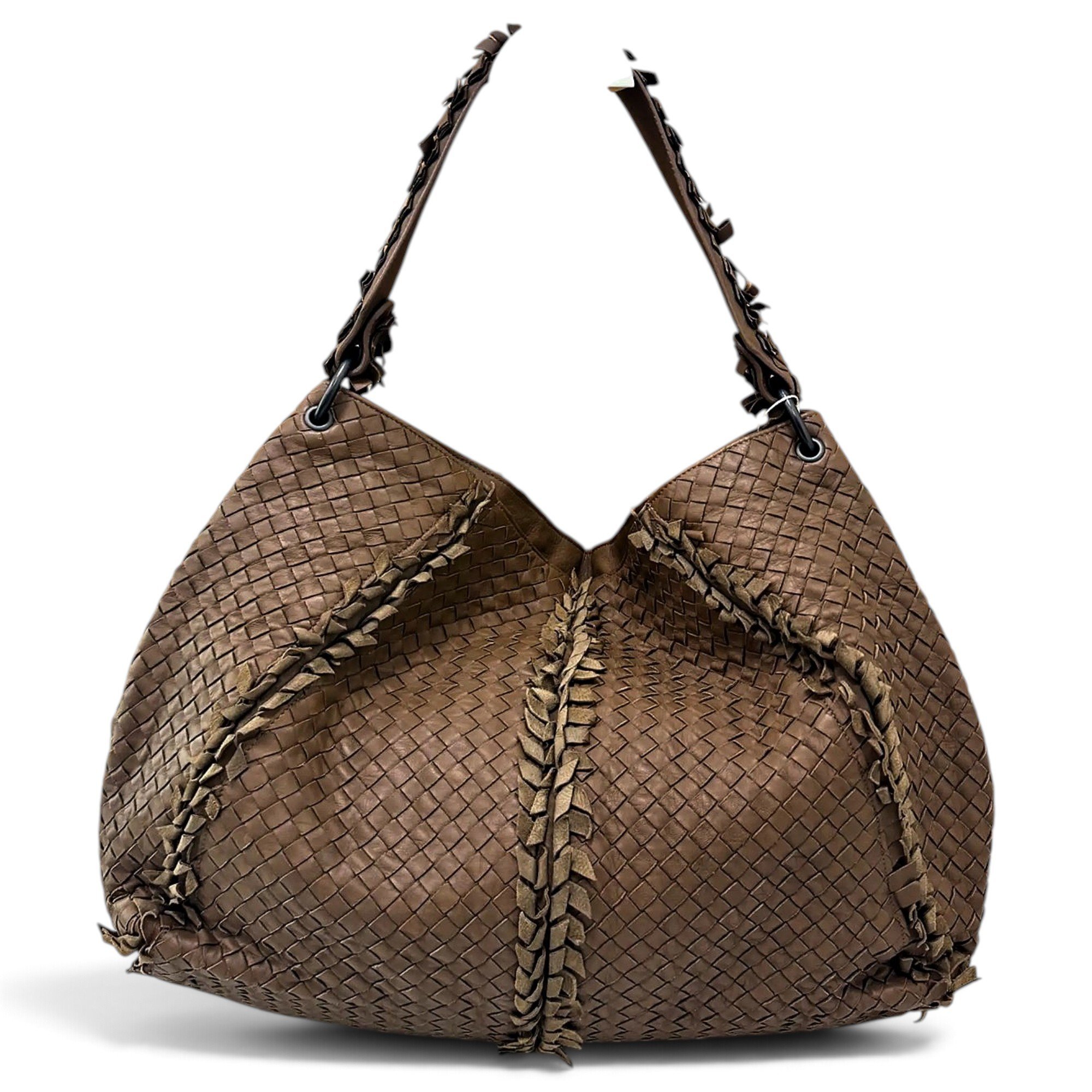 Leather handbag