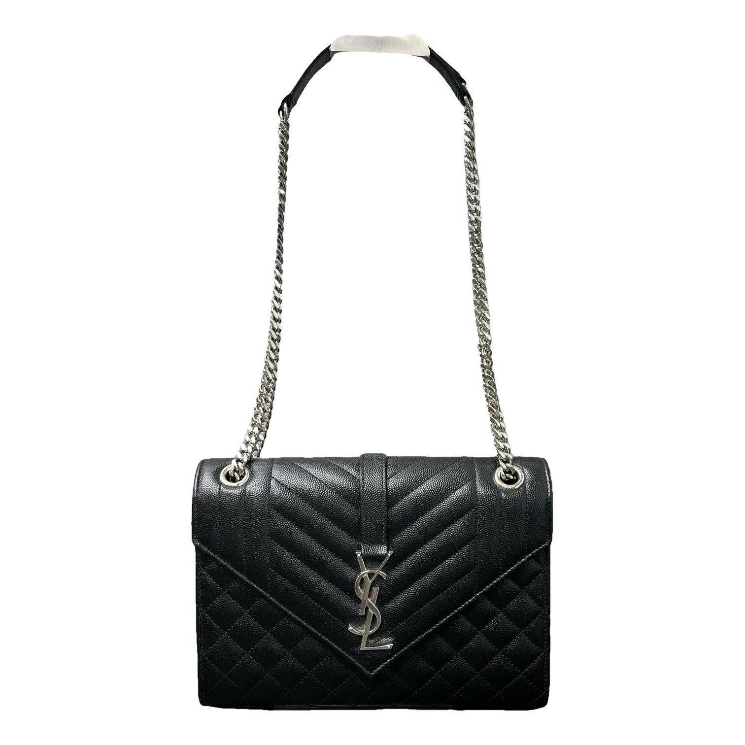 Envelope leather crossbody bag