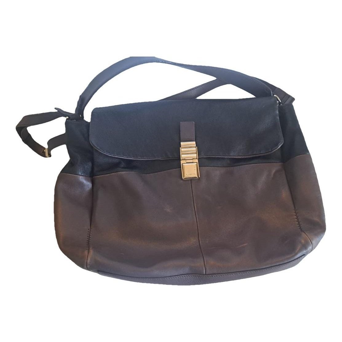 Leather crossbody bag